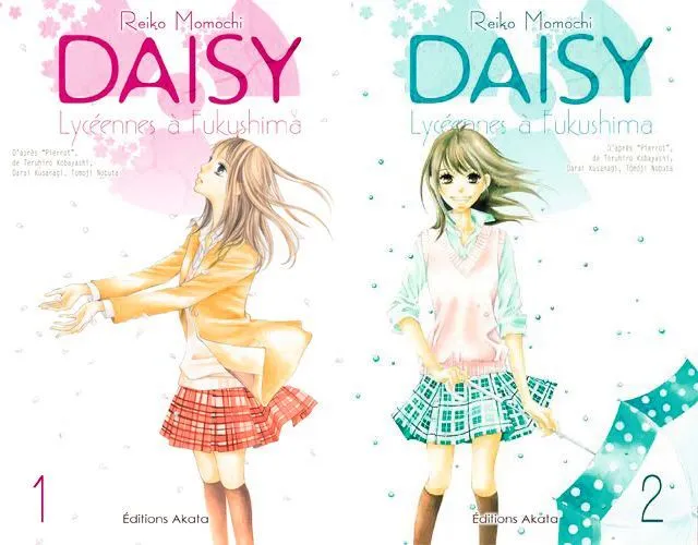 Teruiko Kobayashi, Daisy lycéennes à Fukushima, Akata, 2016, 2 vol.