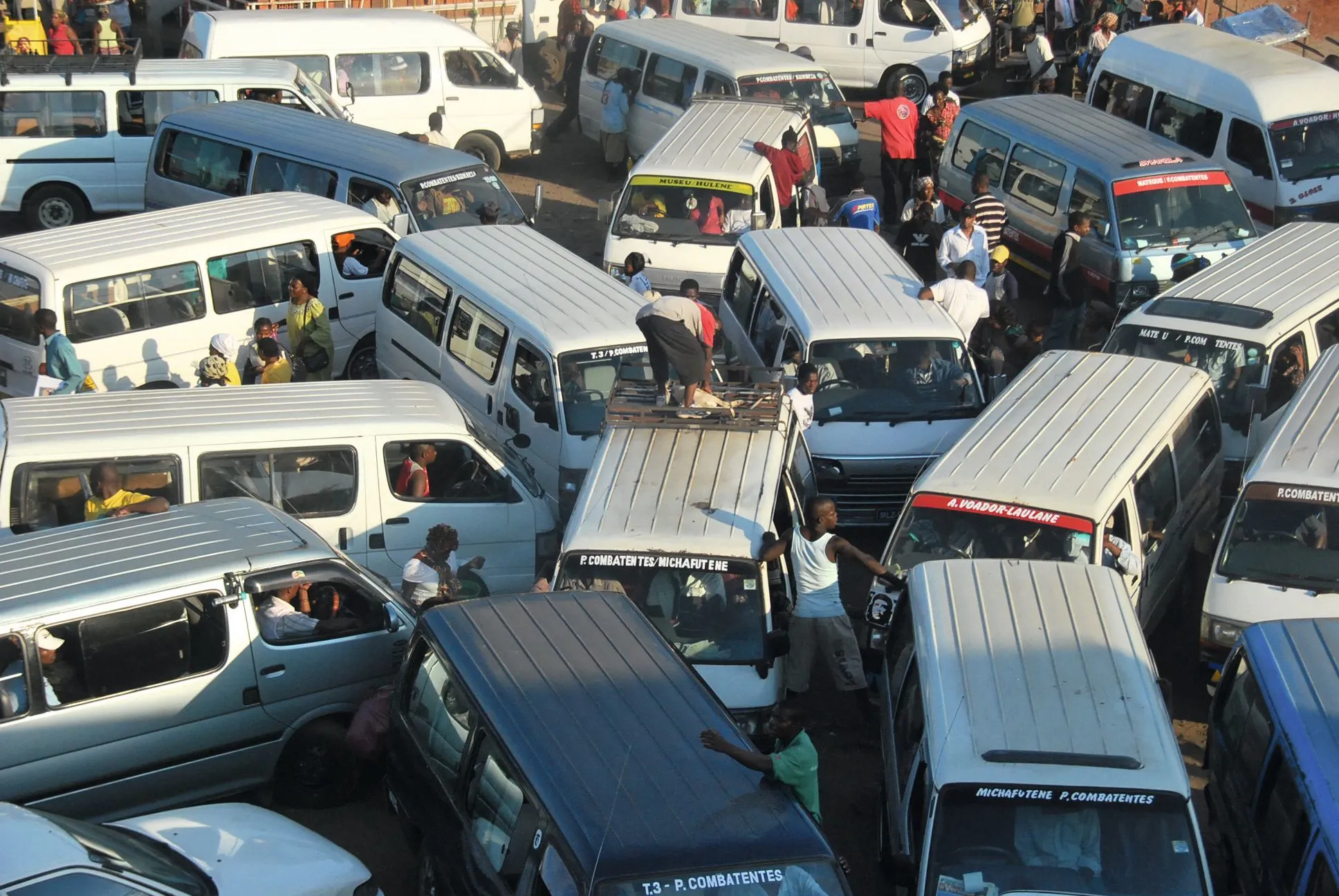 Embouteillages à Maputo