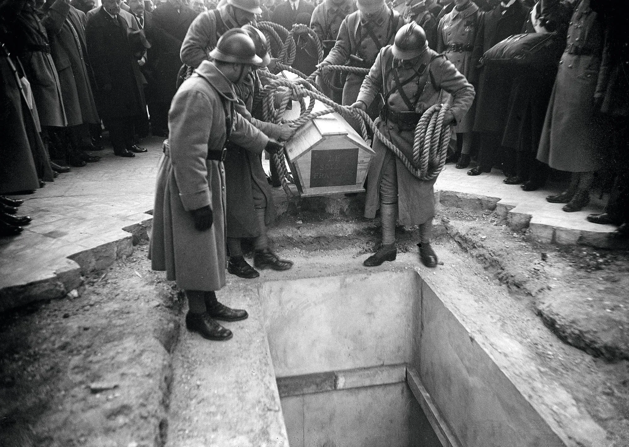 L'inhumation du soldat inconnu
