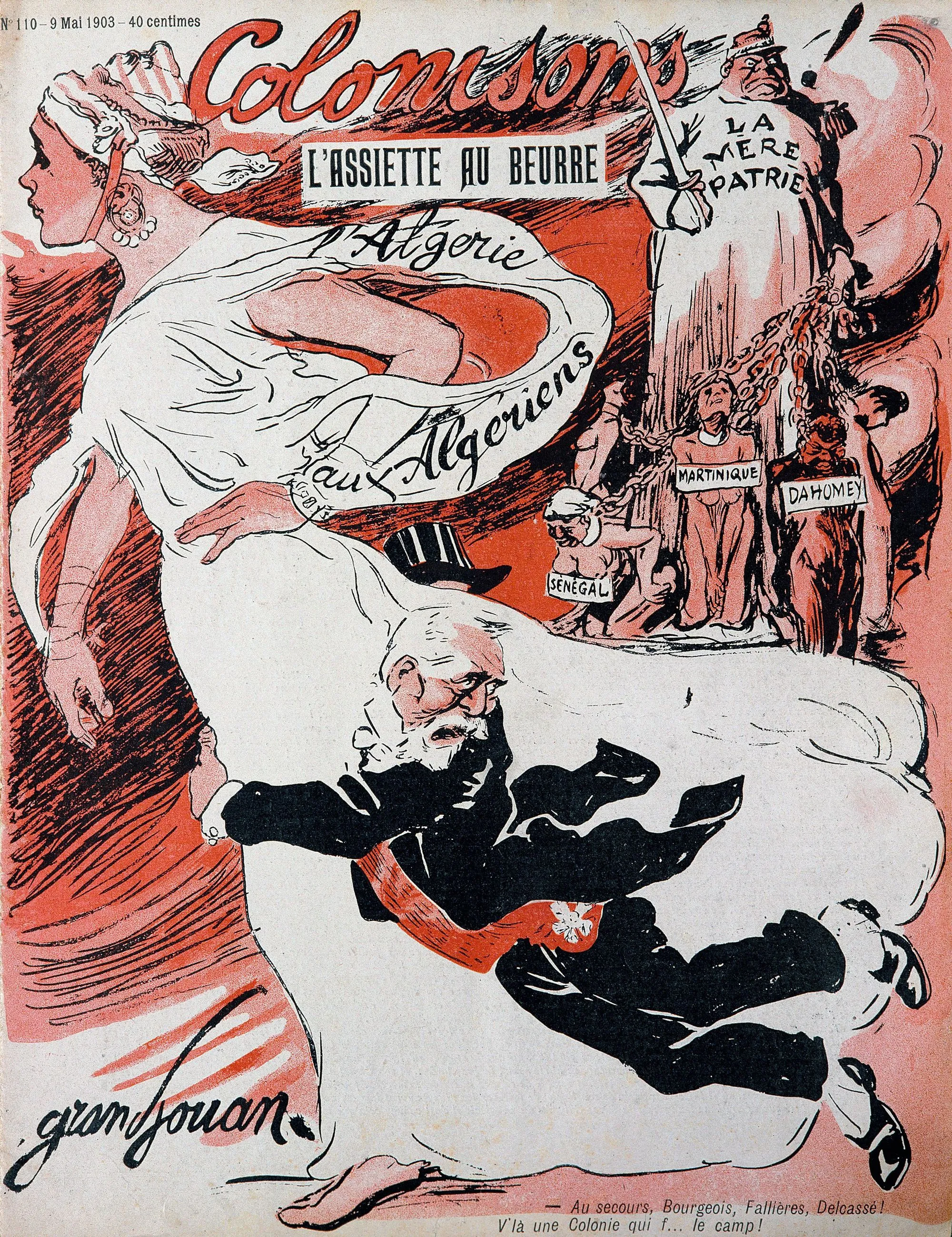 « Colonisons ! », L'Assiette au beurre, n° 110, 9 mai 1903