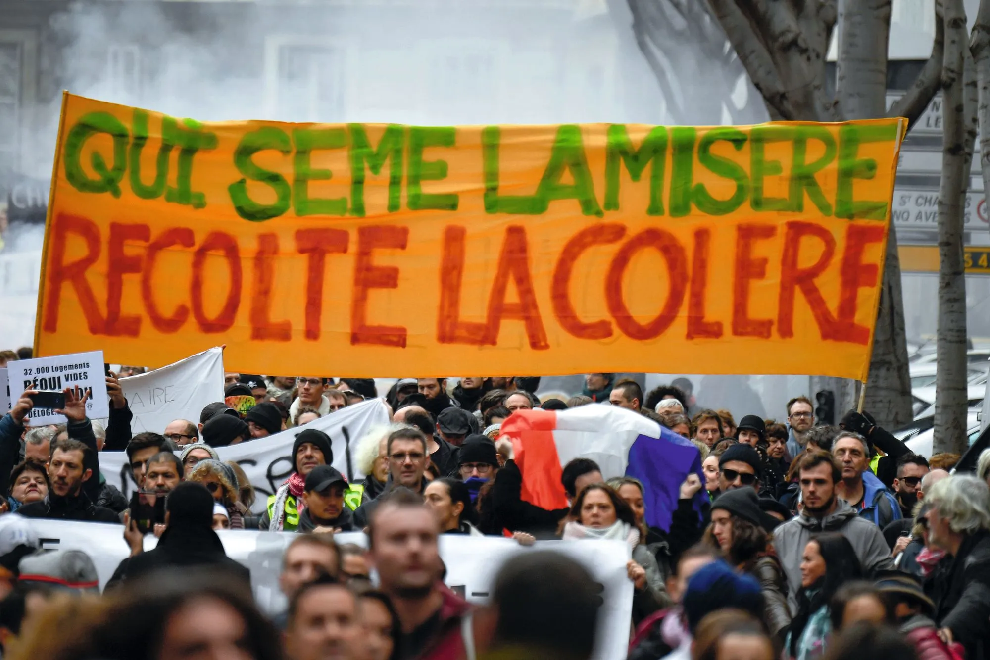 Manifestation à Marseille, novembre 2018.