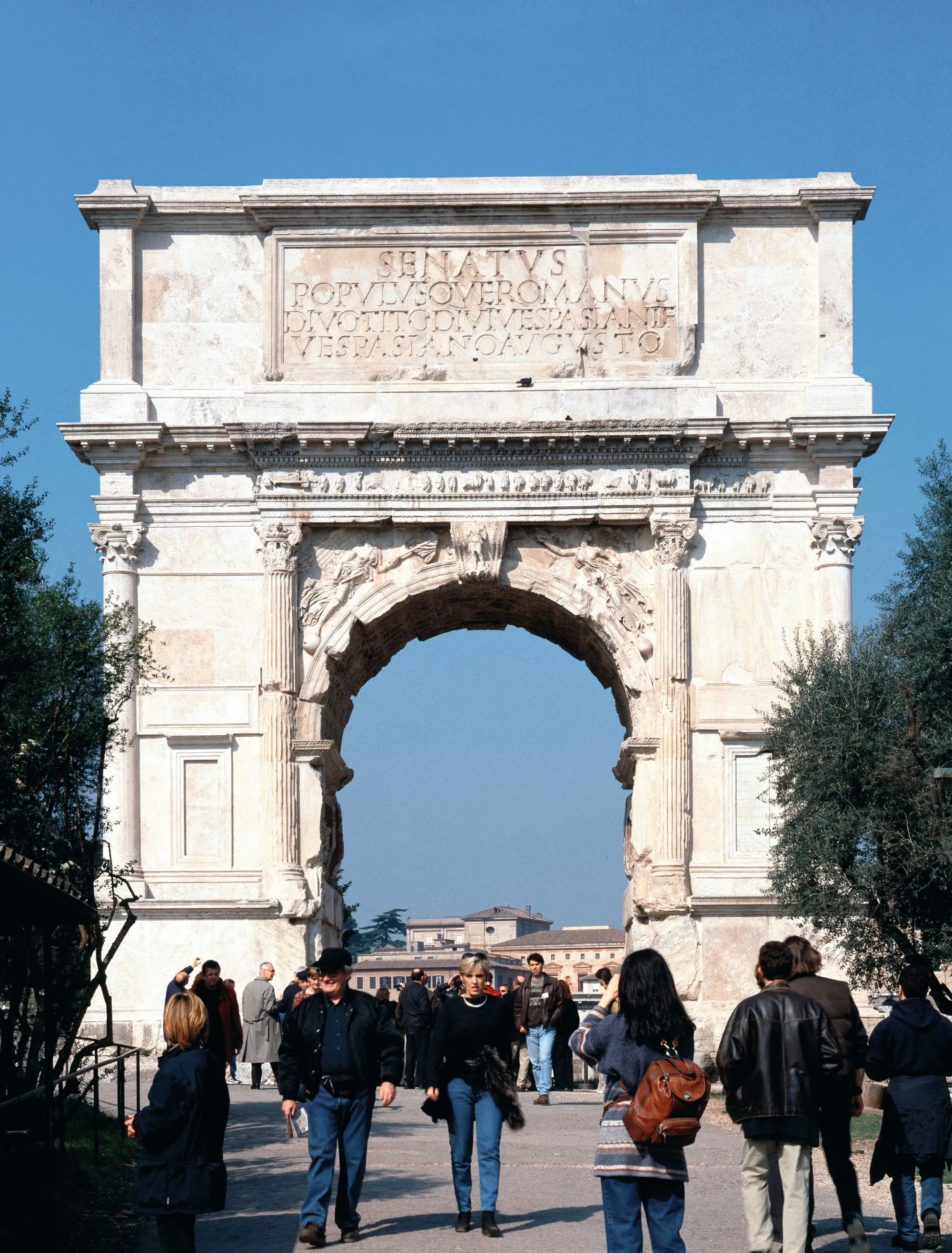 Arc de Titus, 81 apr. J.-C., Rome