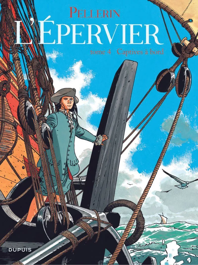 L'Epervier, série de bandes dessinées historiques écrites par Patrice Pellerin