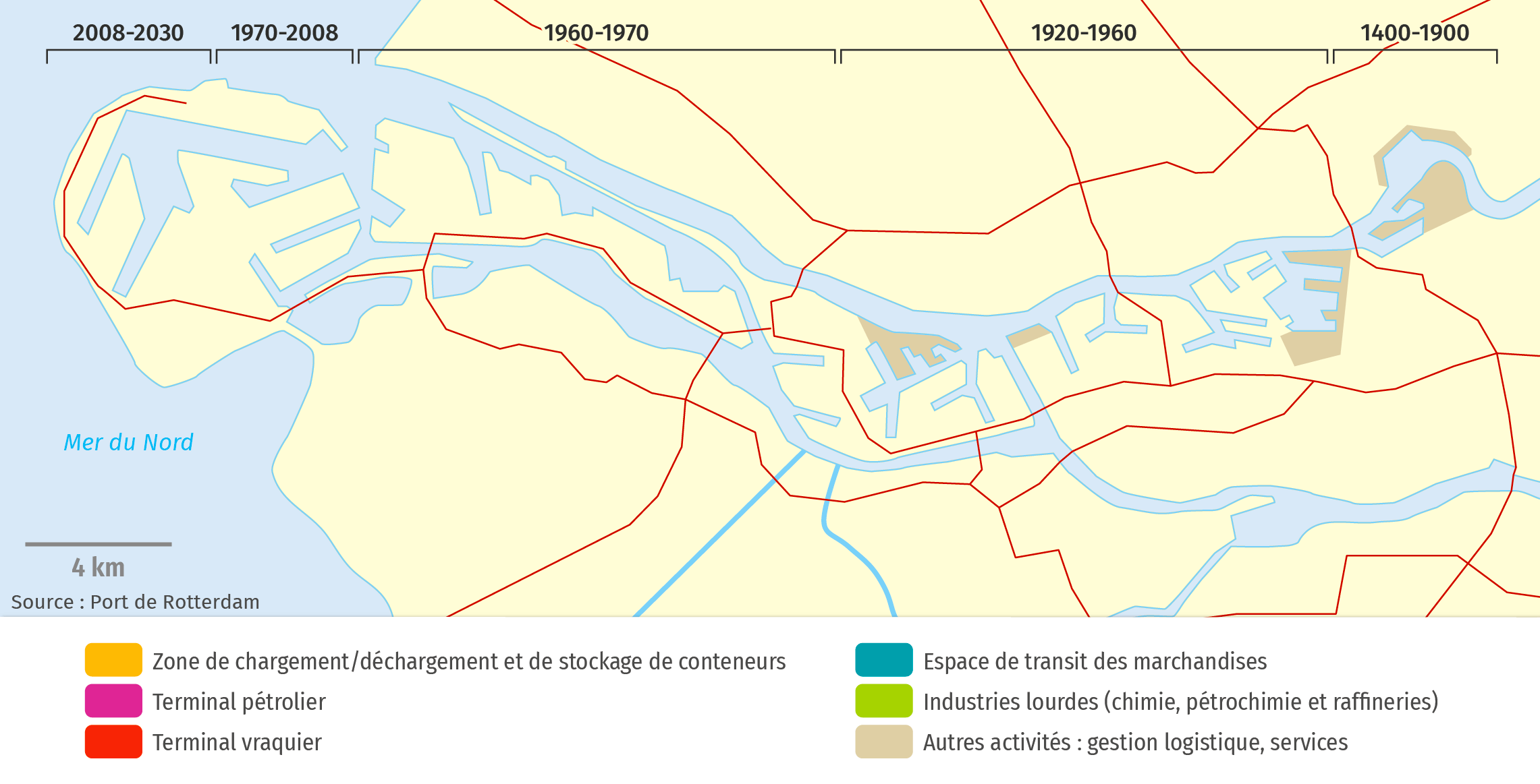 Rotterdam entre m tropolisation et littoralisation des 