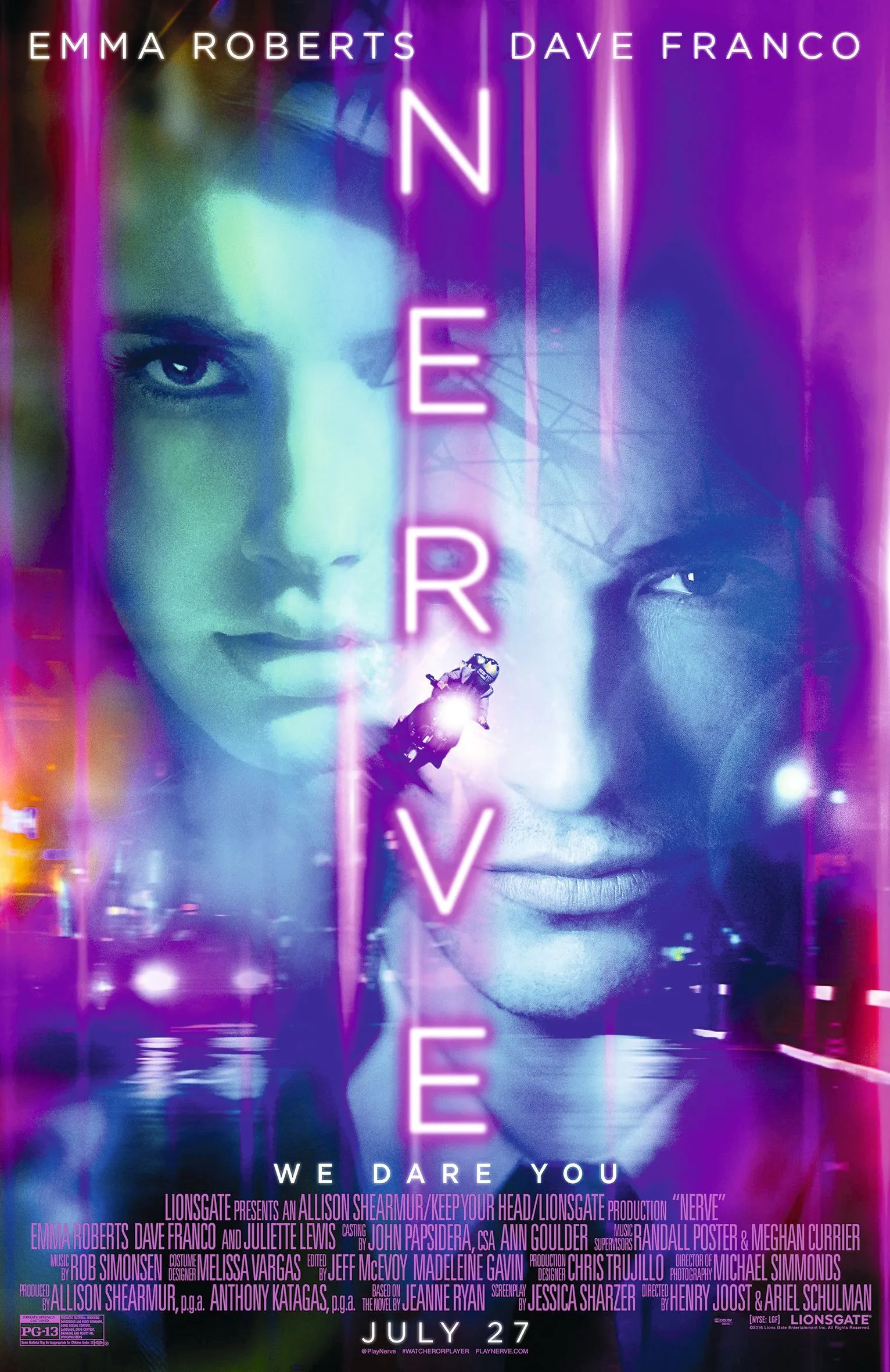 Poster of Nerve, by Ariel Schulman and Henry Joost