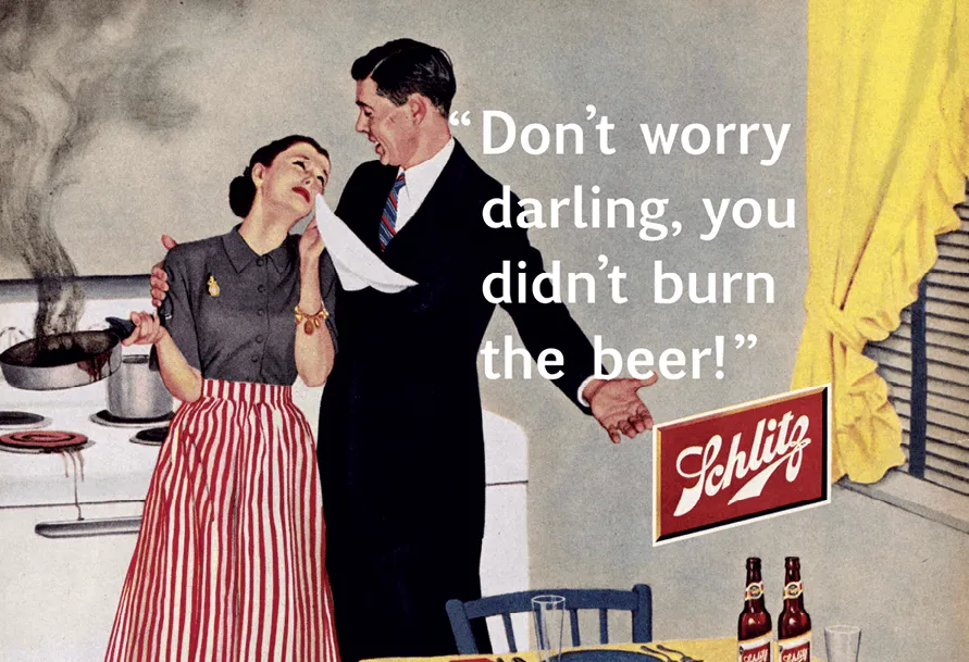 Ad for Schlitz, 1952