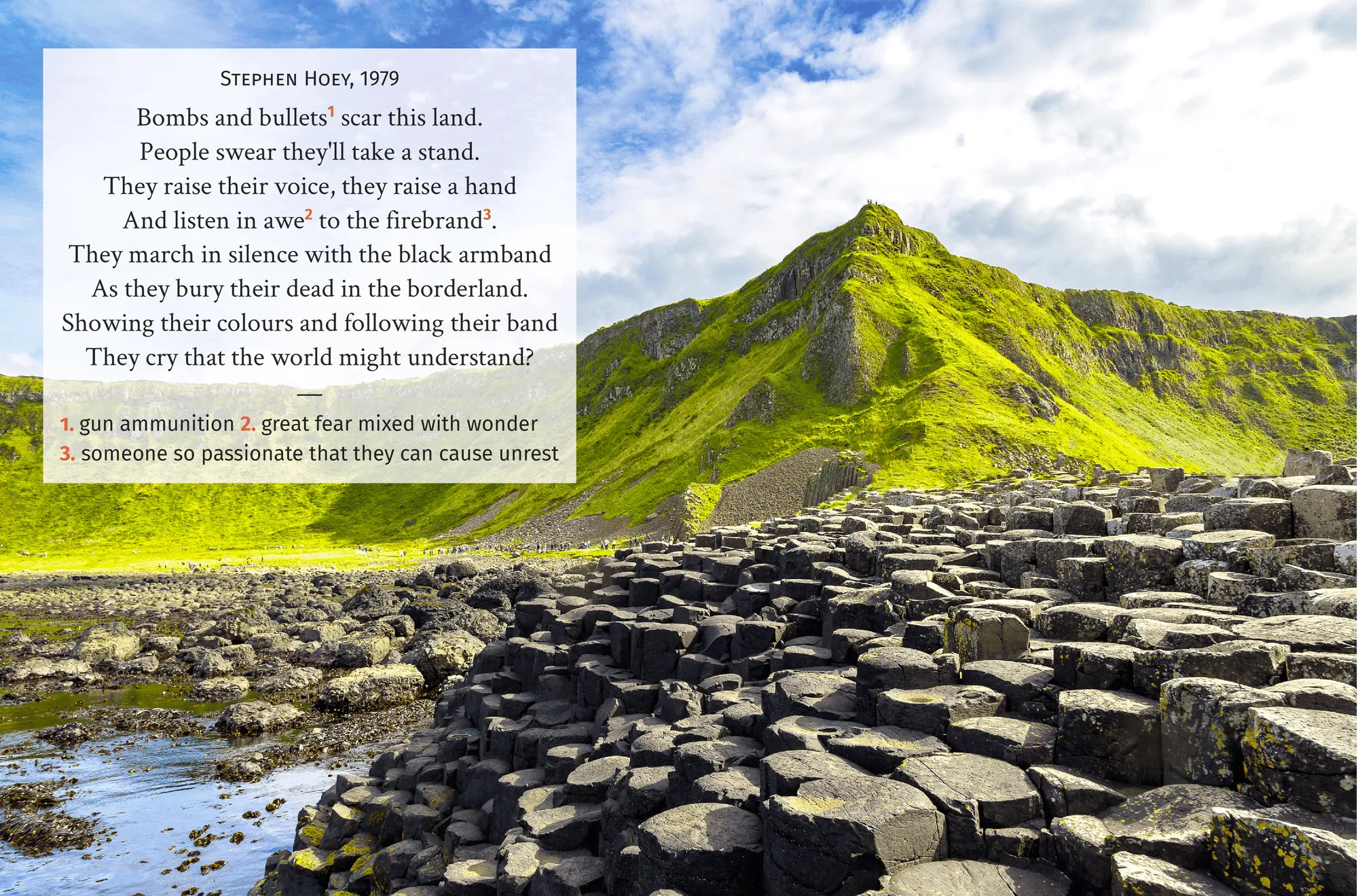 The Giant's Causeway, Northern Ireland.