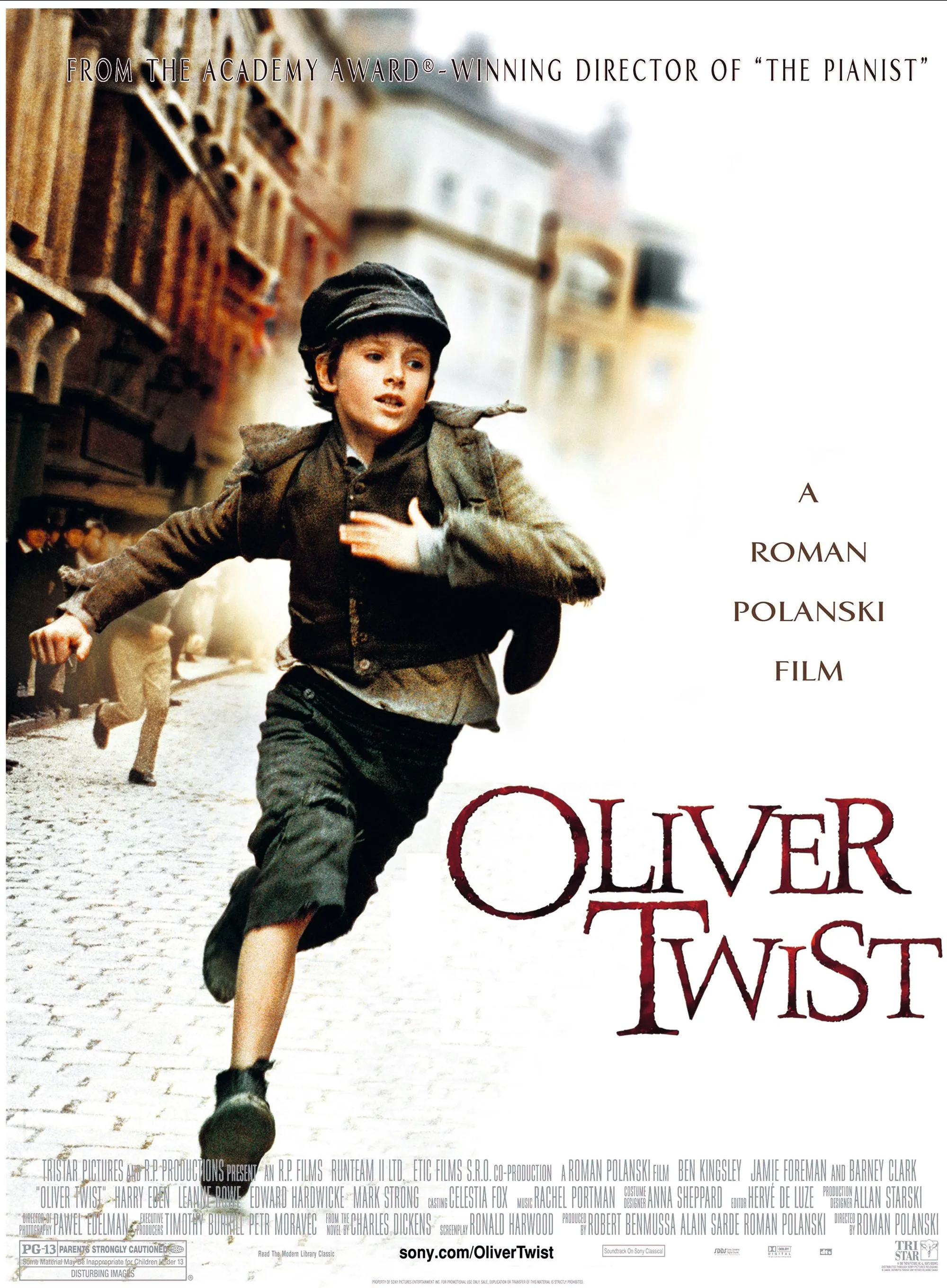 Oliver Twist, by Roman Polansky, 2005.