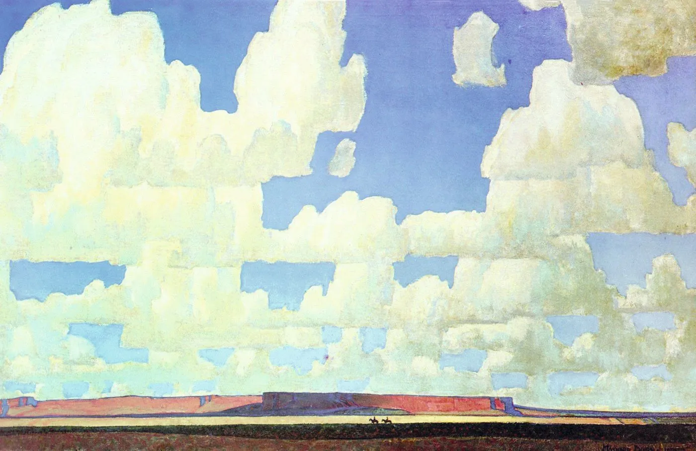 Cloud World, Maynard Dixon, 1925.