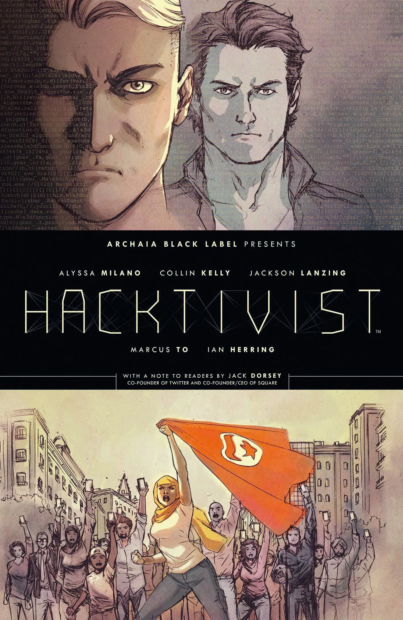 Front cover for Hacktivist by Milano and Lanzing