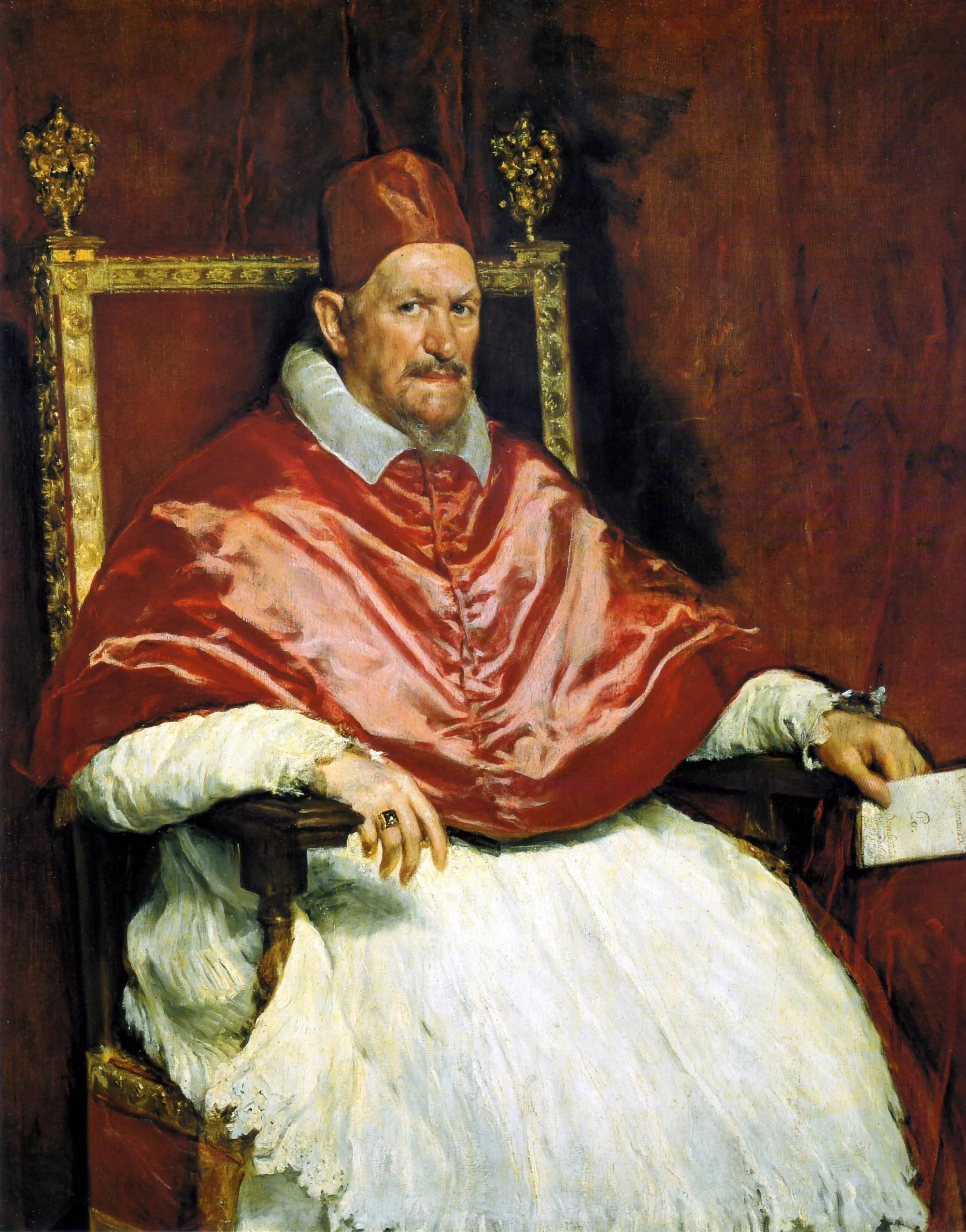 Pope Innocent X, Diego Velázquez, 1650.