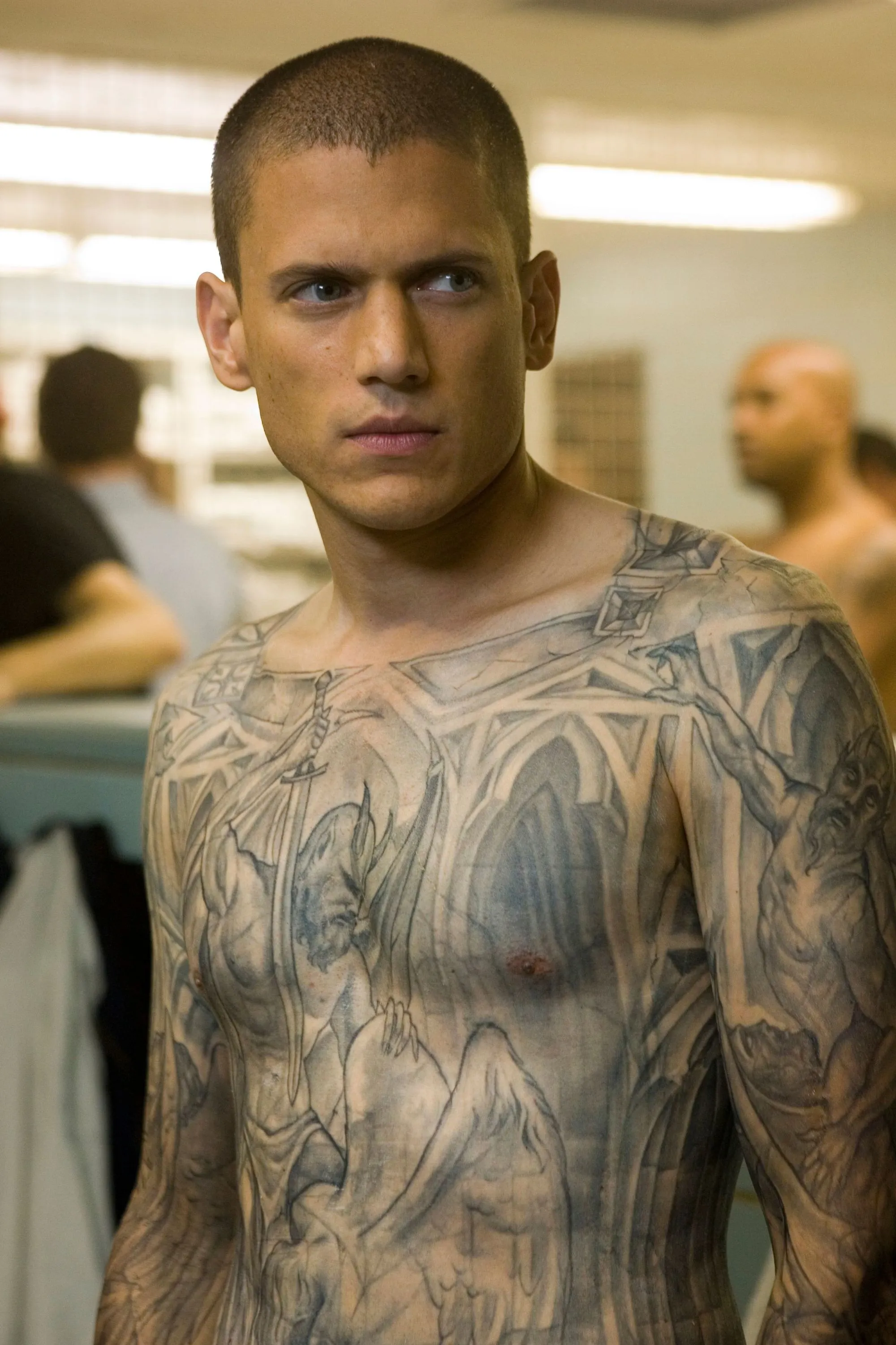 Michael Scofield from the TV show Prison Break.