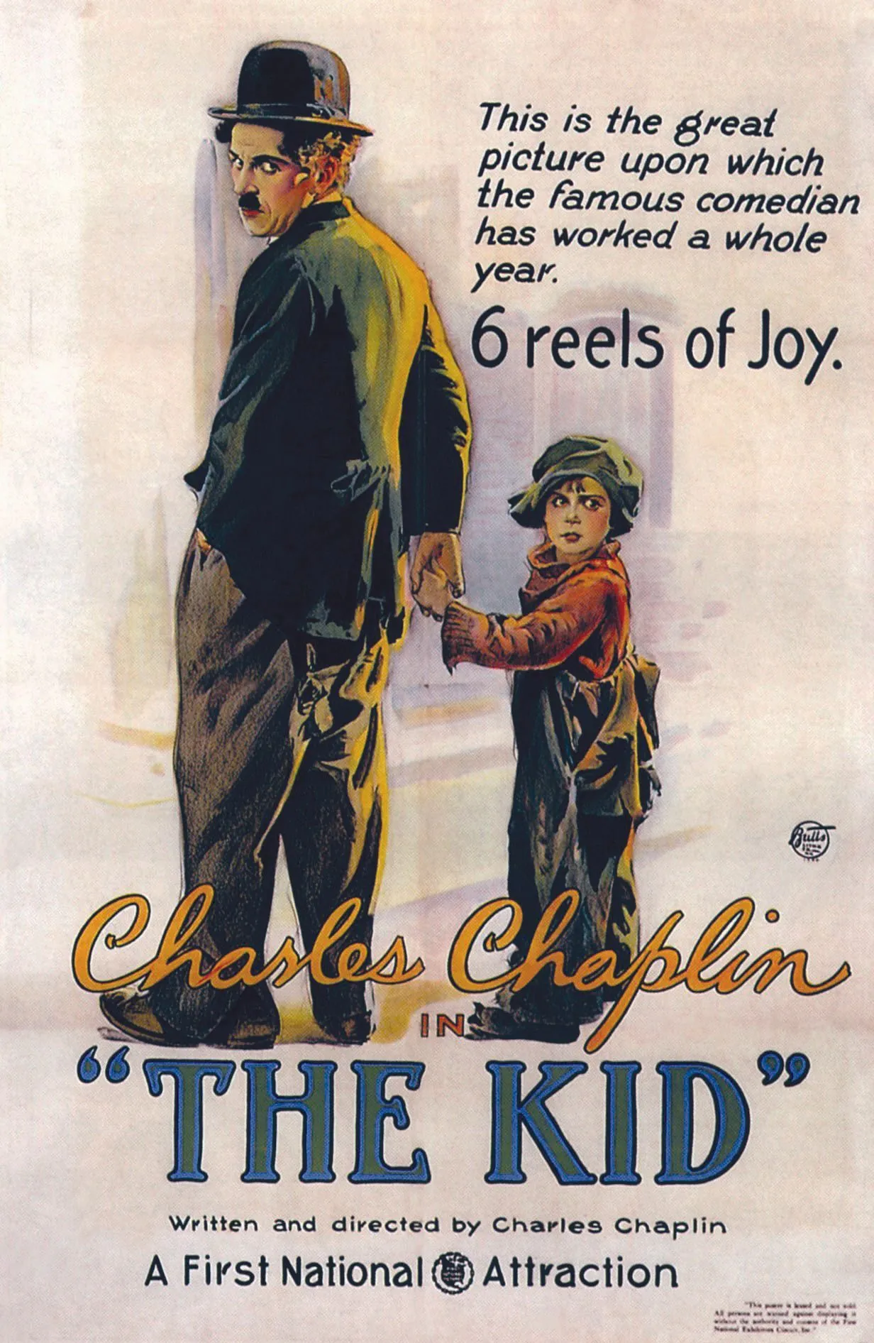 The Kid, by Charlie 
Chaplin, 1921