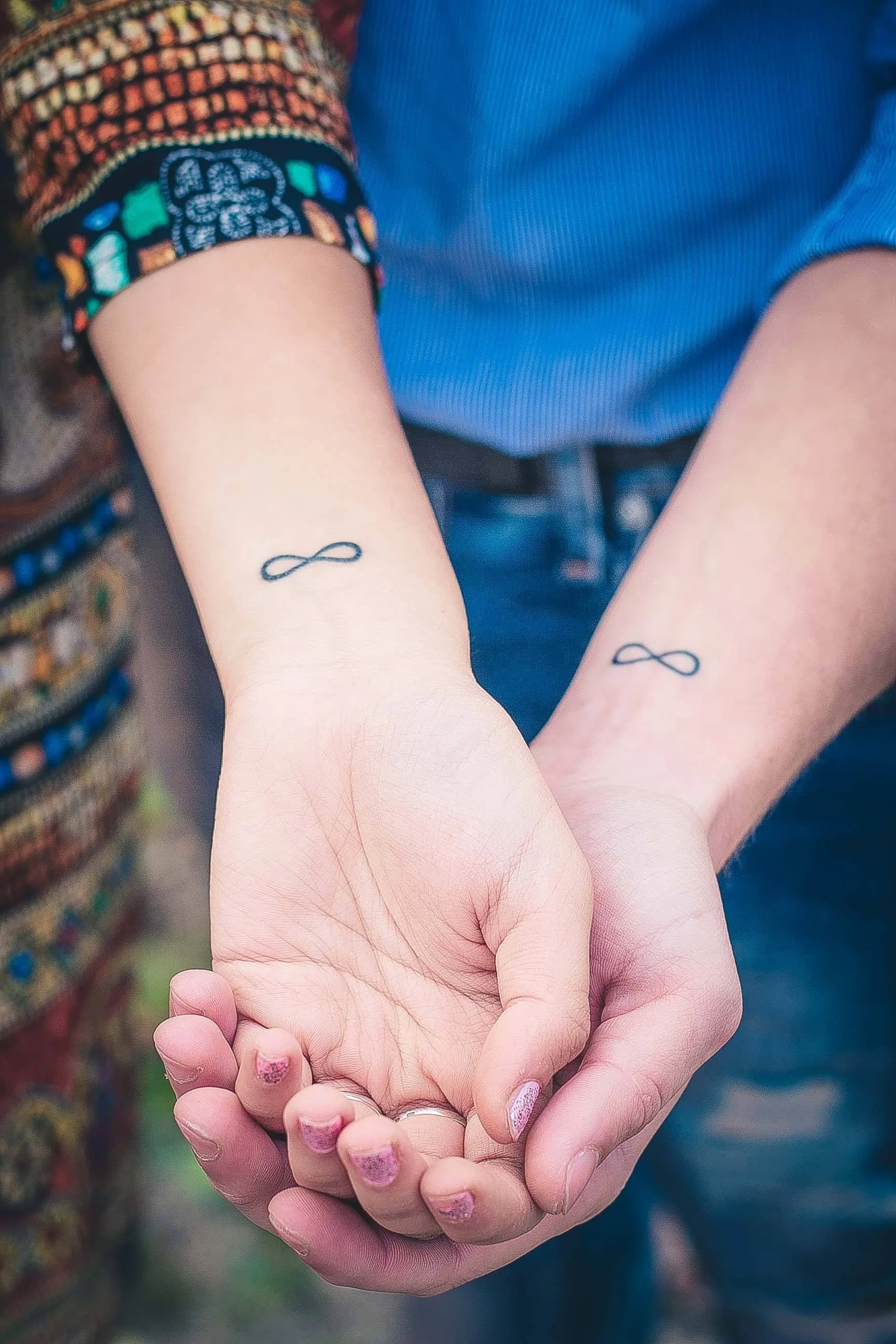 Infinity symbol tattoos: infinite two