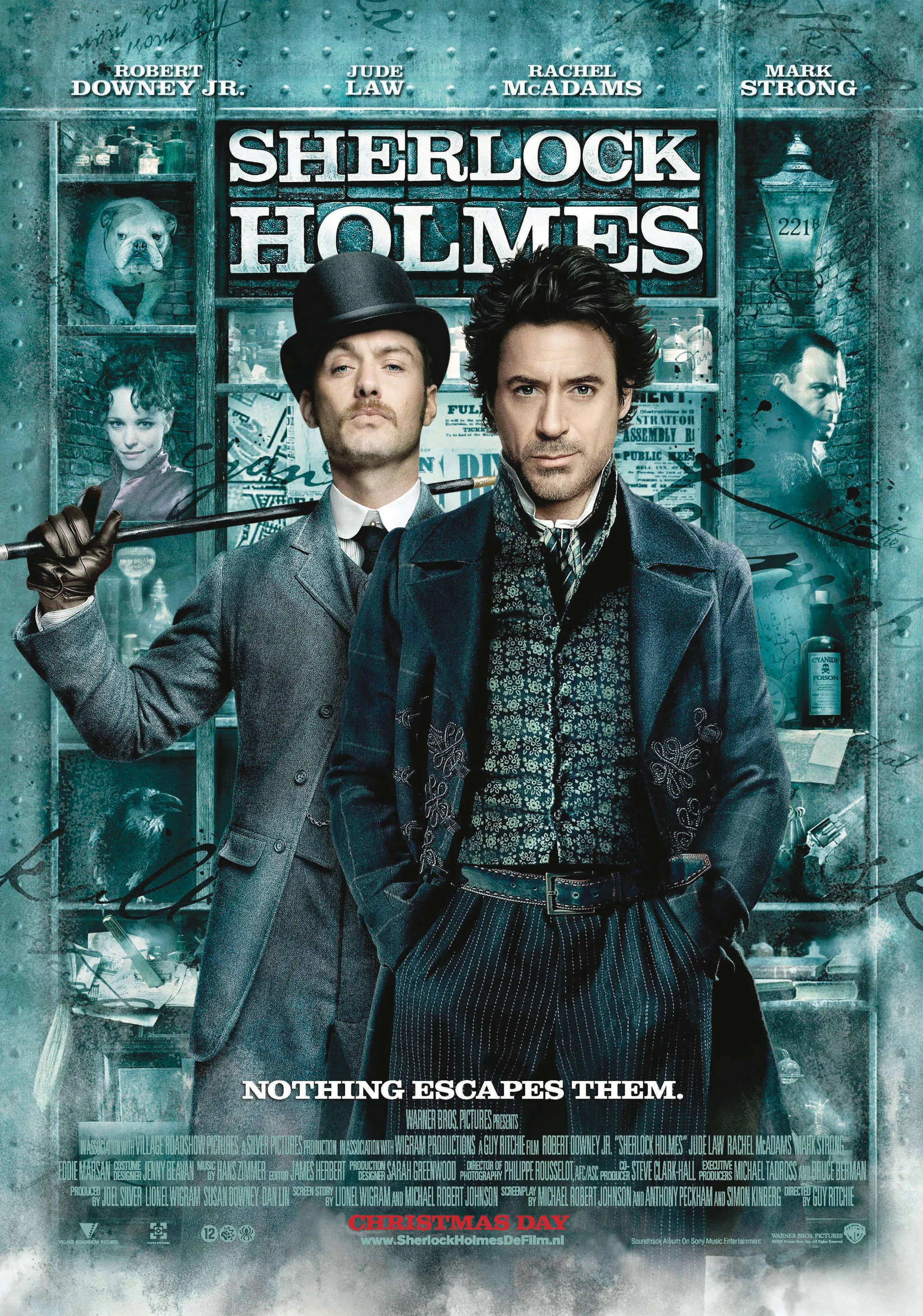 Sherlock Holmes, by Guy Ritchie, 2009.