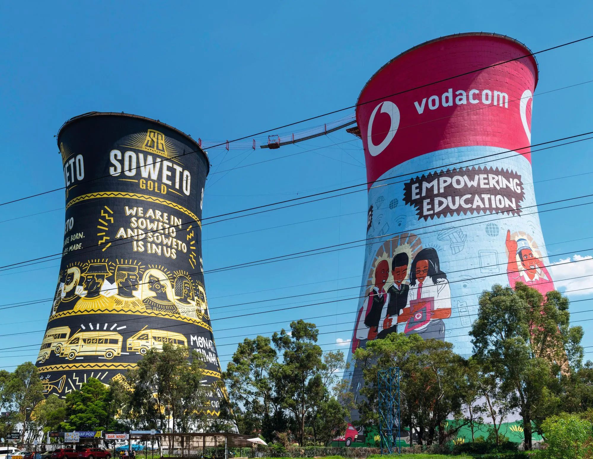 Orlando Towers, Johannesburg, 2015.