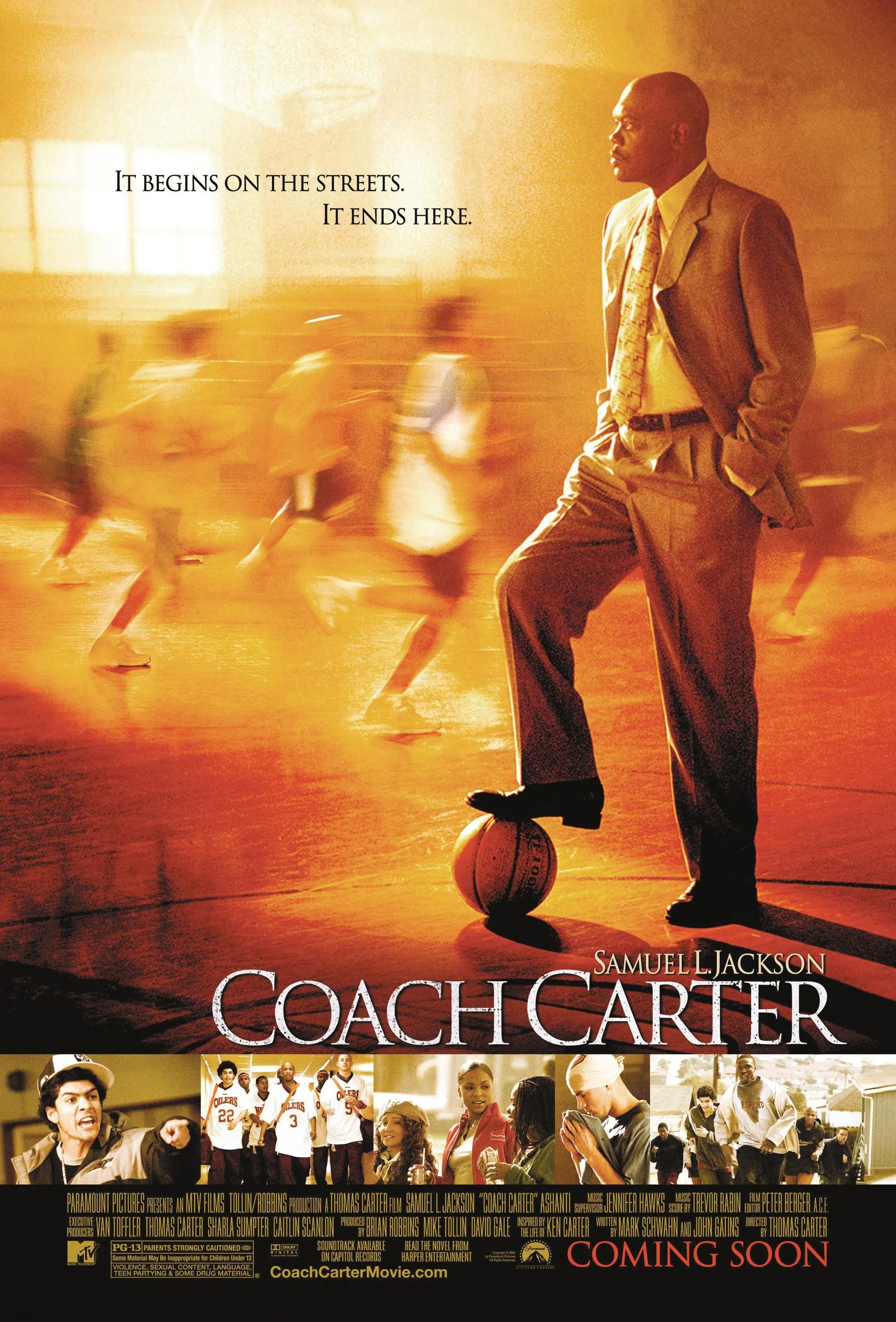 Coach Carter, by Thomas Carter, 2005.