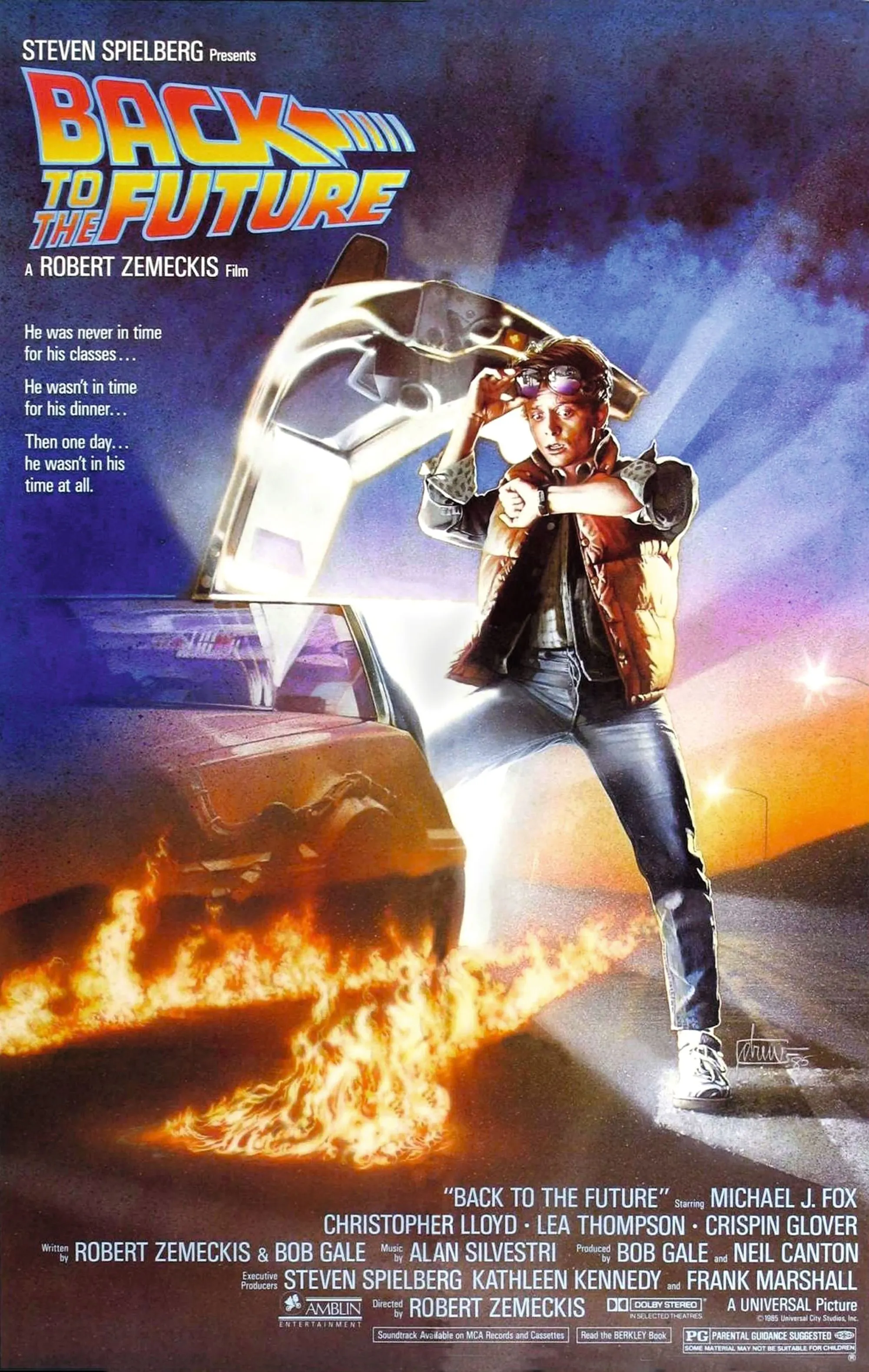 Back to the Future, by Robert Zemeckis, 1985.