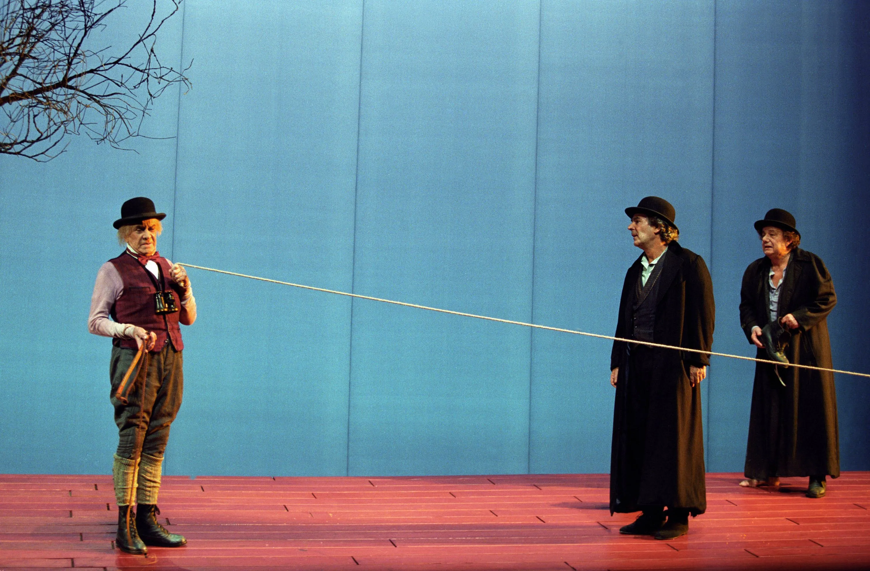 En attendant Godot, mise en scène de Patrice Kerbrat, au théâtre du Rond-Point, 1996