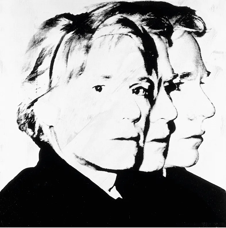 Andy Warhol, Autoportrait