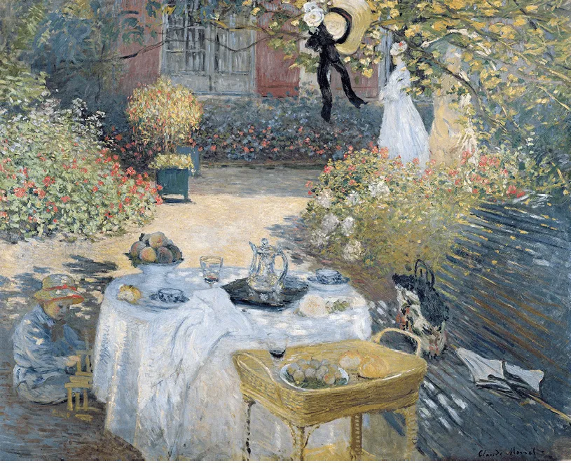 Claude Monet, Le Déjeuner, 1873, huile sur toile