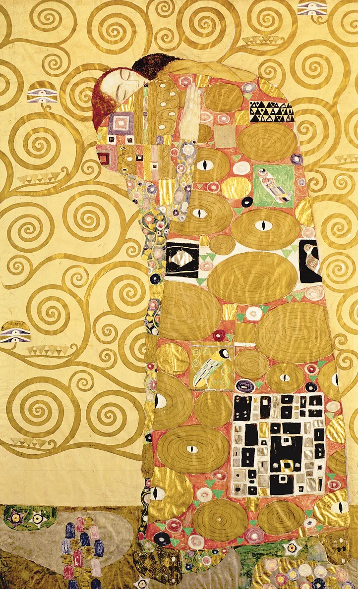  Gustav Klimt,
L'Accomplissement