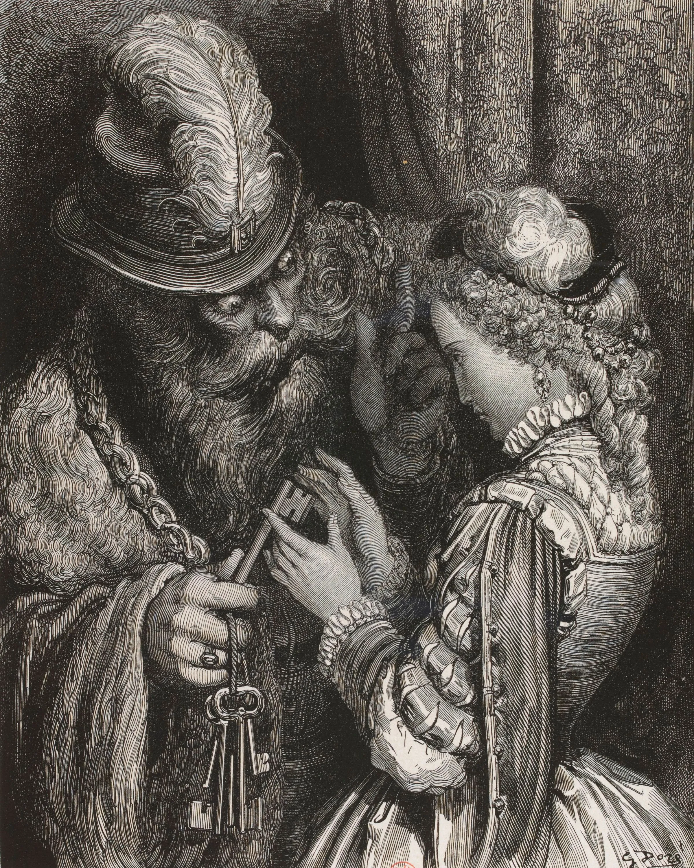 Barbe Bleue, Gustave Doré