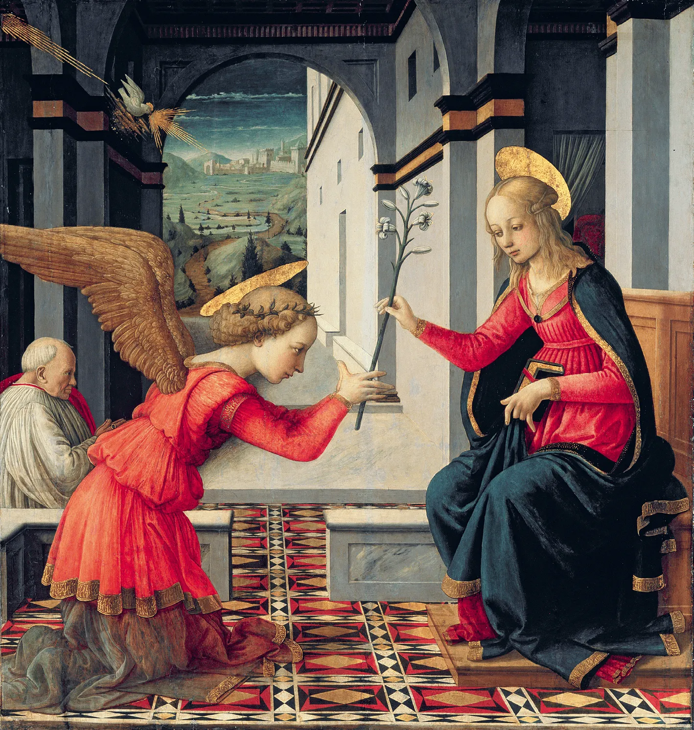 Fra Filippo Lippi, L'Annonciation