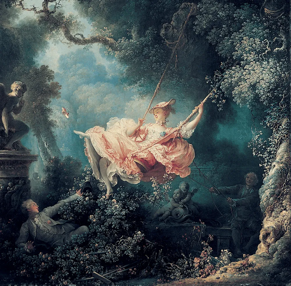 Jean-Honoré Fragonard, Les Hasards heureux de
l'escarpolette