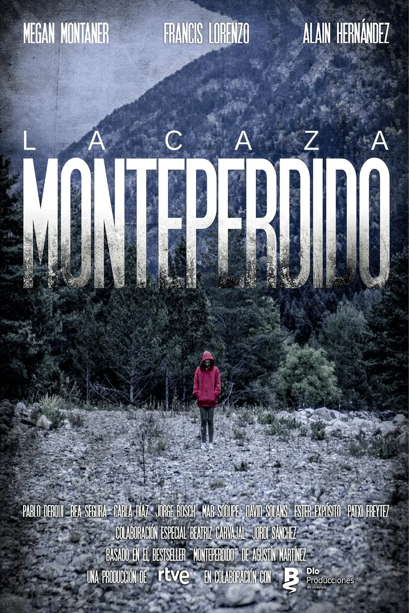 Cartel de la serie La caza. Monteperdido, Miguel Sáez y Antonio Mercero, 2019