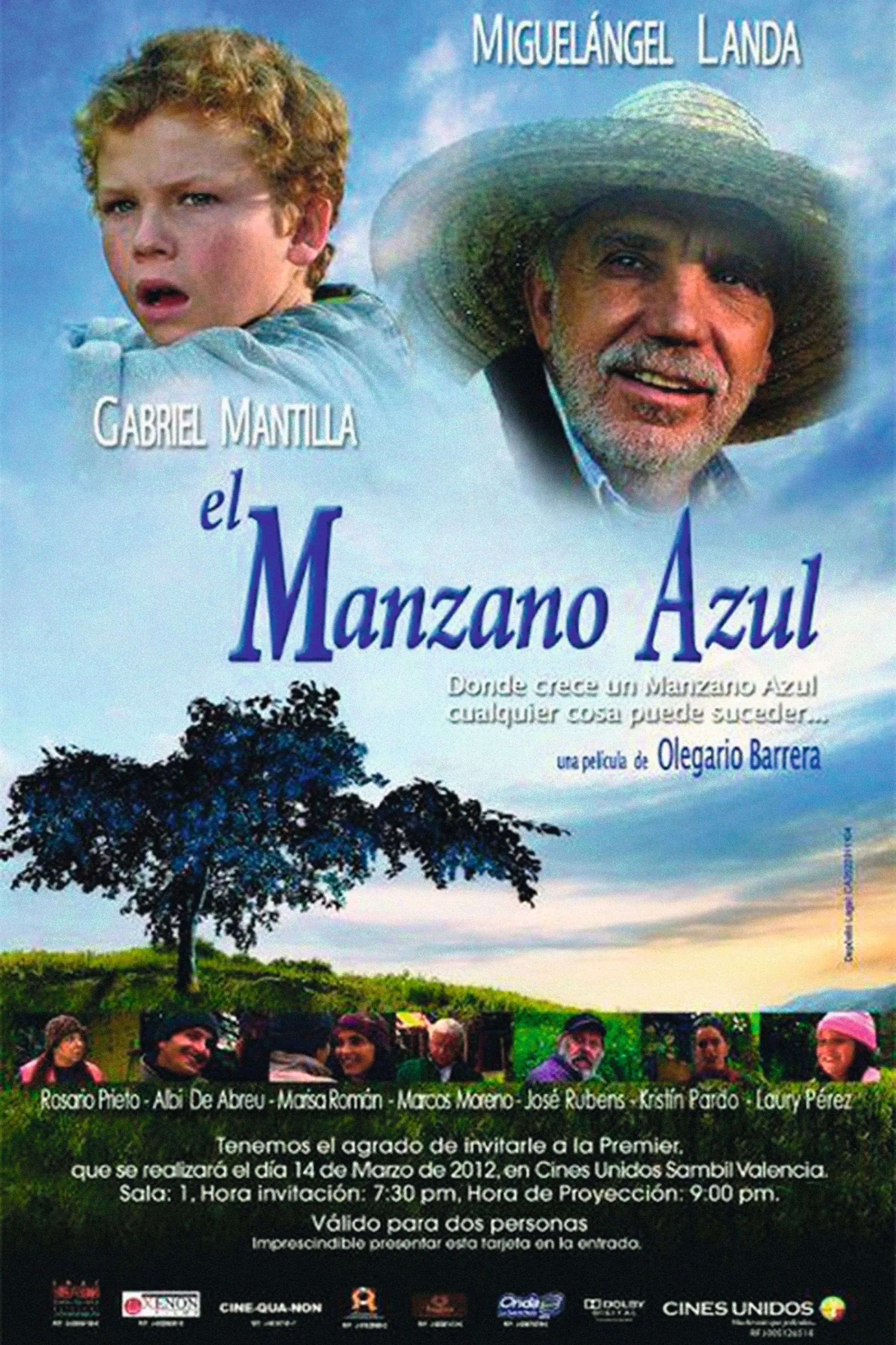 film el Manzano Azul
