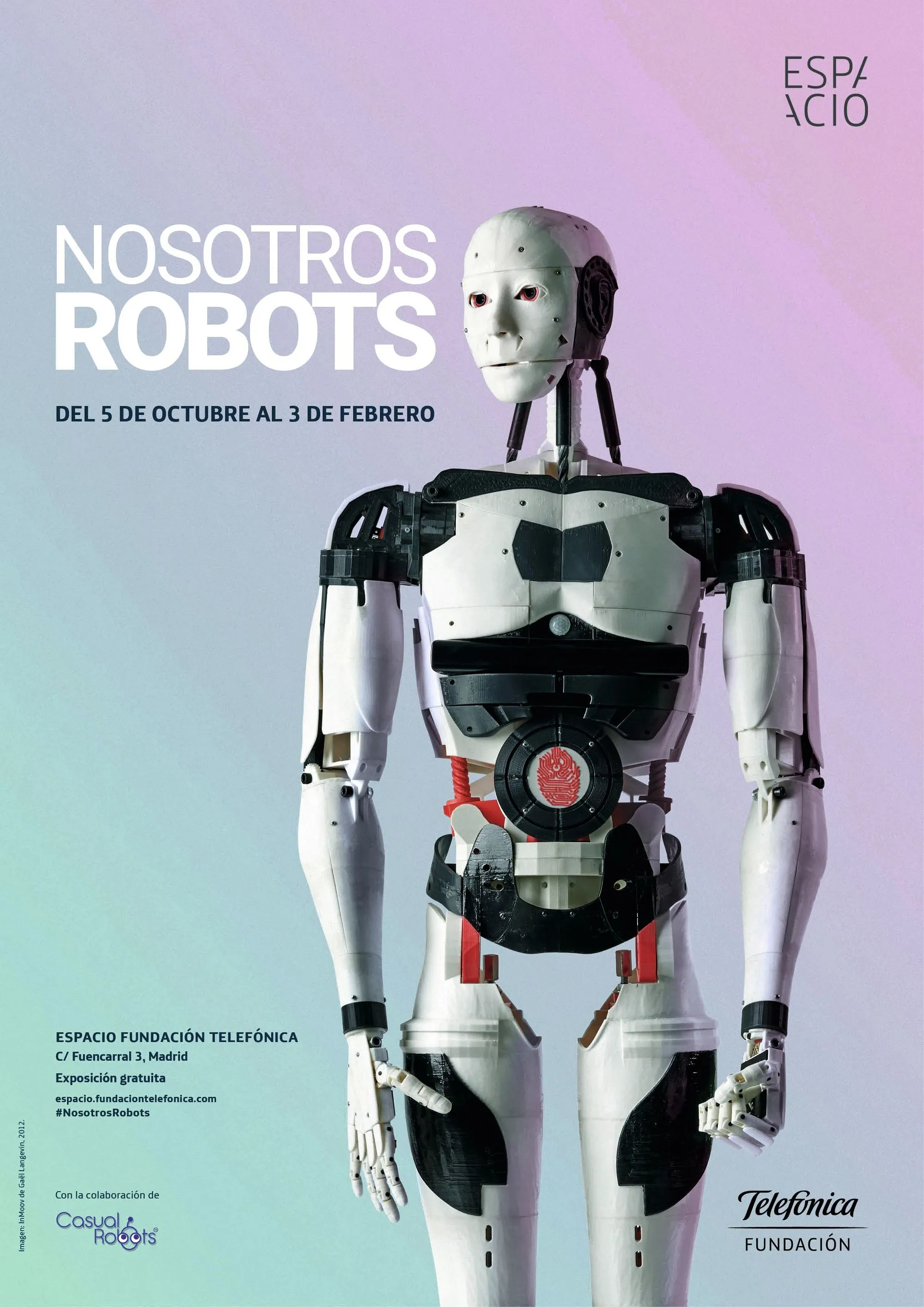 Exposición Nosotros robots, Fundación Telefónica, 2018.