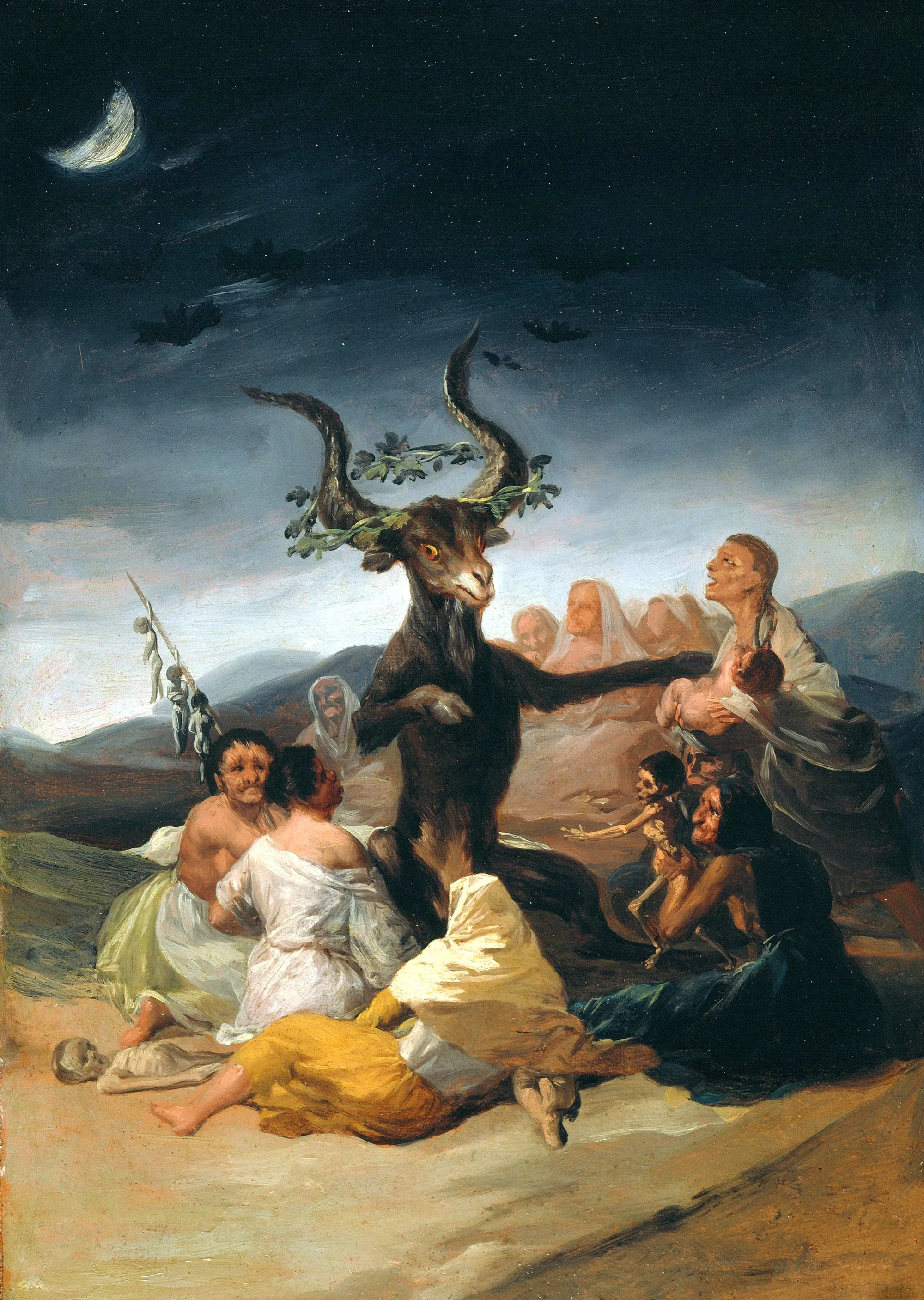 Francisco de Goya, El Aquelarre, 1797-98.