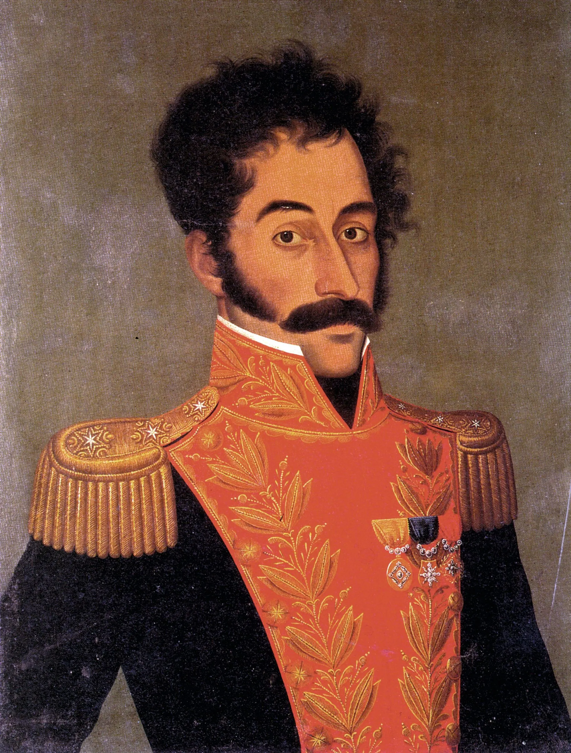 Pablo Bernasconi, Reinterpretación del retrato de Bolívar para la exposición Bicentenario Pop Bogotá