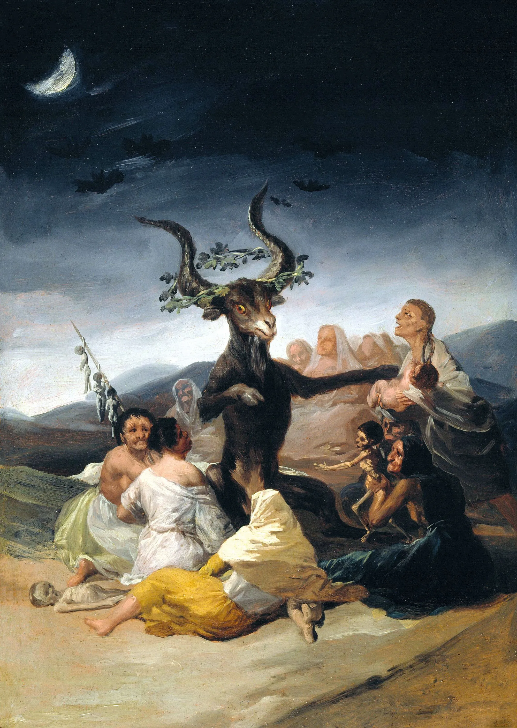 El aquelarre, Goya.