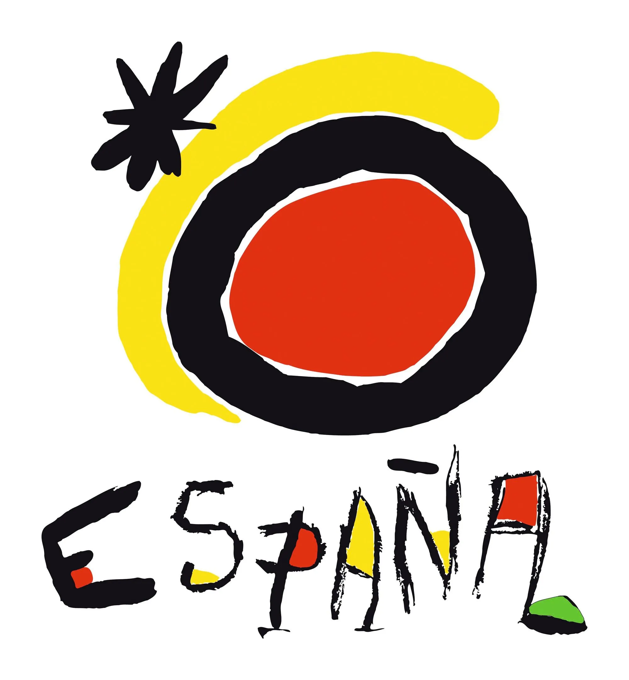 Joan Miró, Logotipo de Turespaña, 1983.