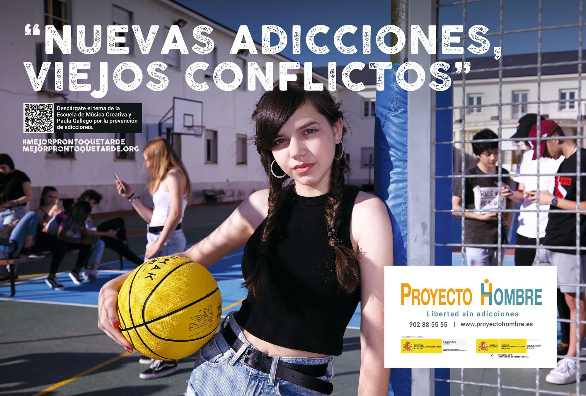 Campaña #mejorprontoquetarde, asociación Proyecto Hombre, 2018