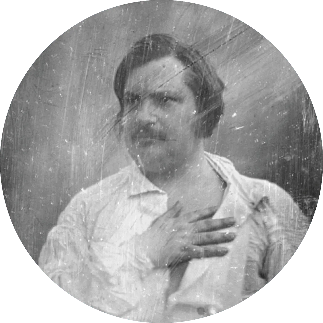 Daguerrotype, Honoré de Balzac.