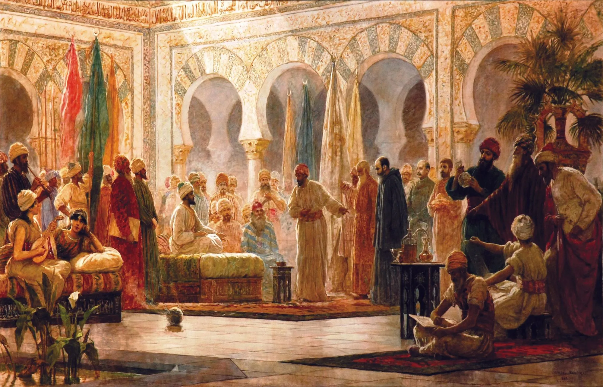 Dionisio Baixeras Verdaguer, Abd-ar-Rahman III y su corte en Medina Azahara, 1885.