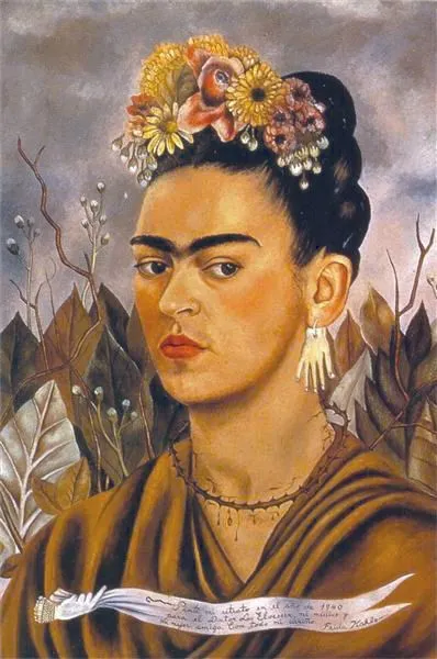 Frida Kahlo, Autorretrato dedicado al doctor Eloesser, 1940