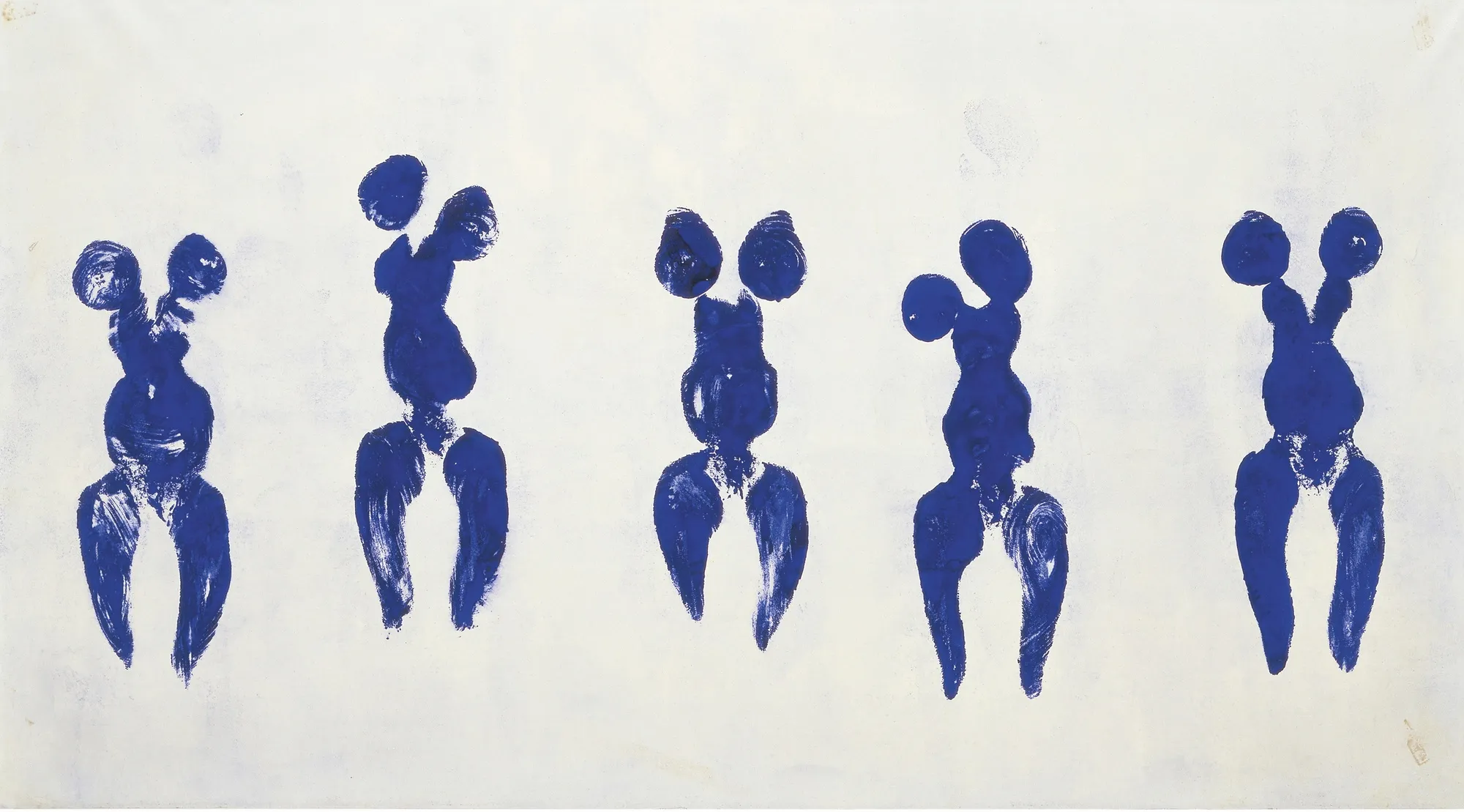 Yves Klein, Anthropométrie de l'époque bleue (ANT 82), 1960