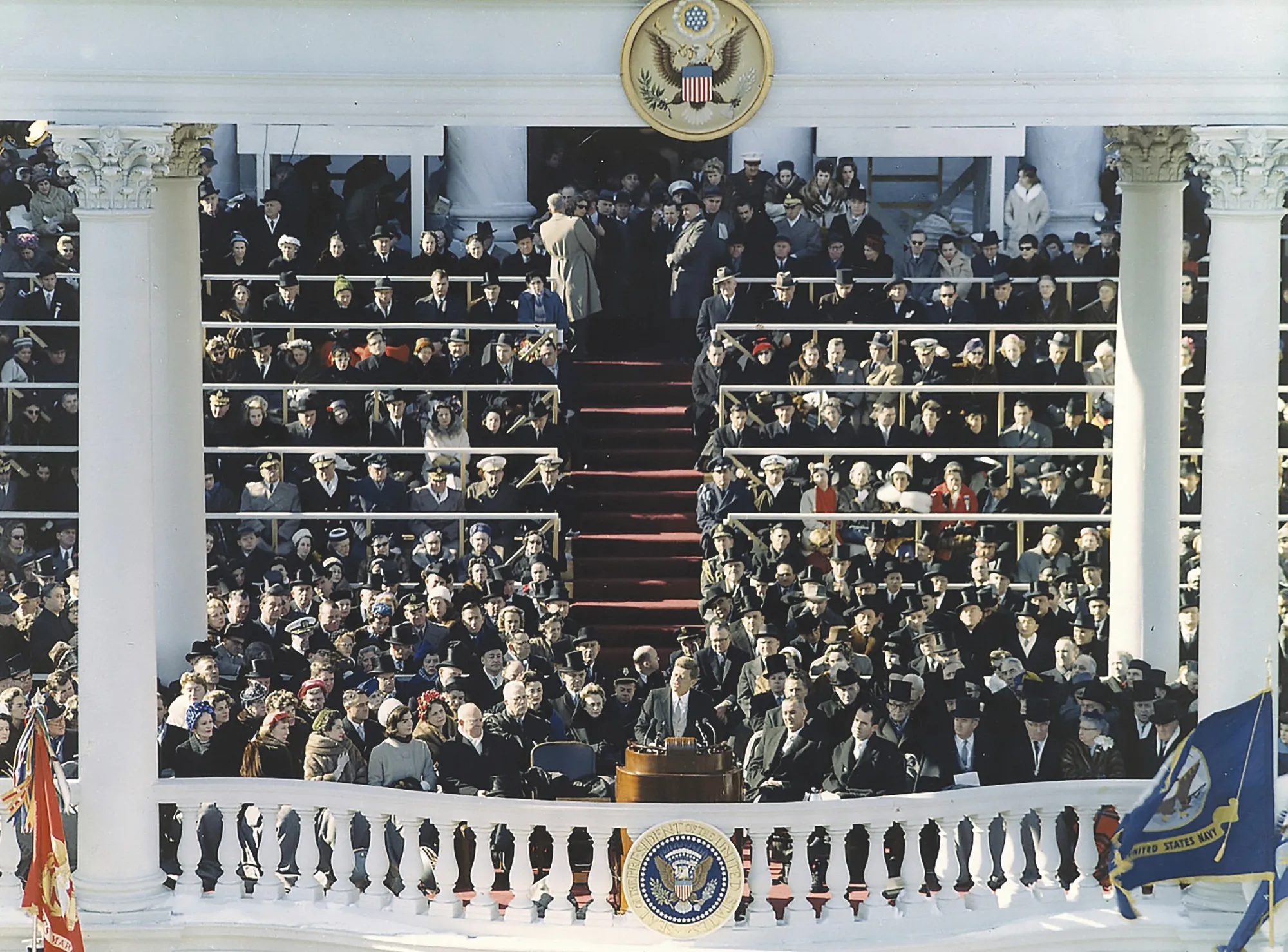 Discours inaugural du président John F. Kennedy, le 20 janvier 1961 à Washington D.C.