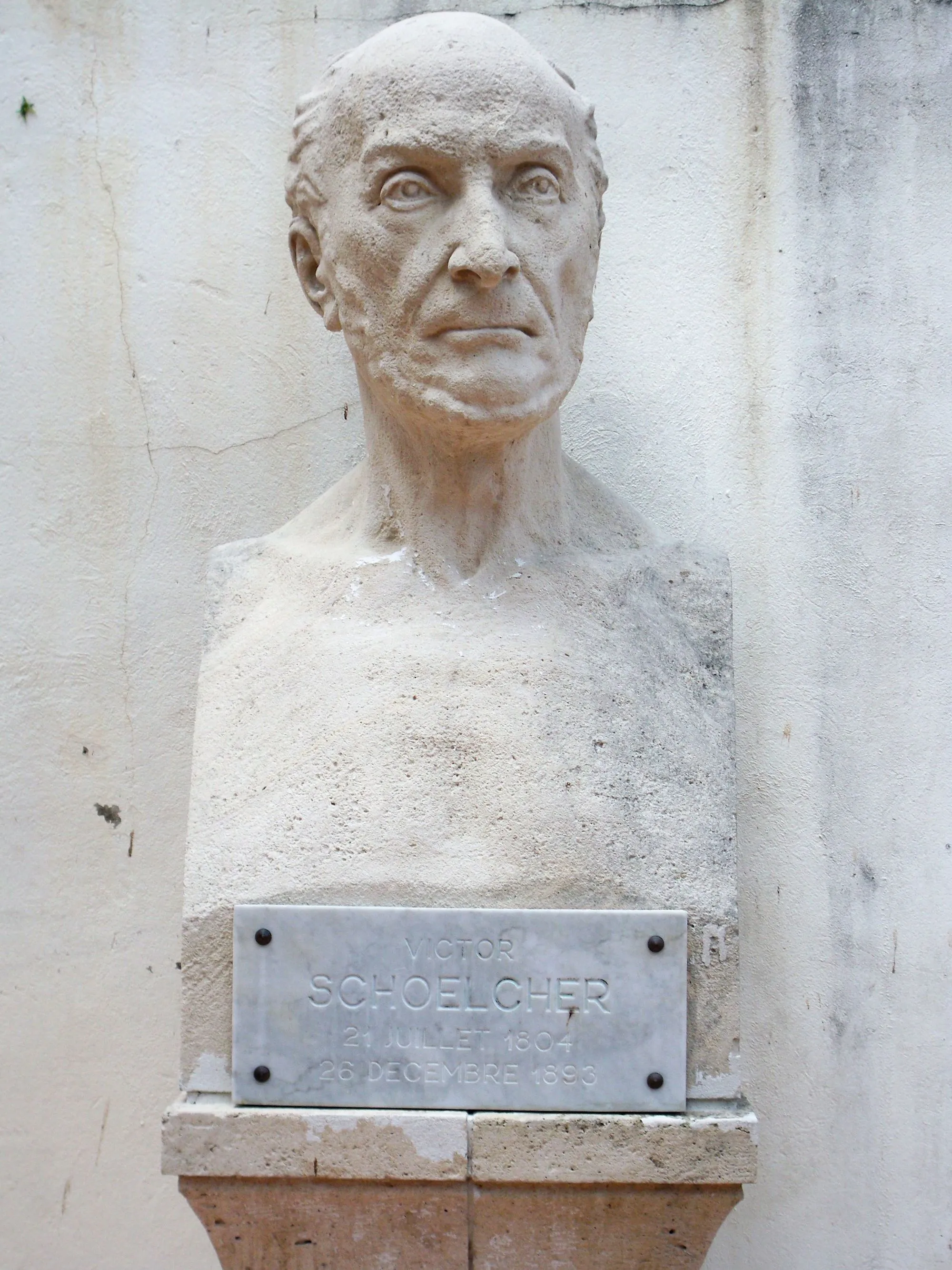 Buste de Victor Schoelcher