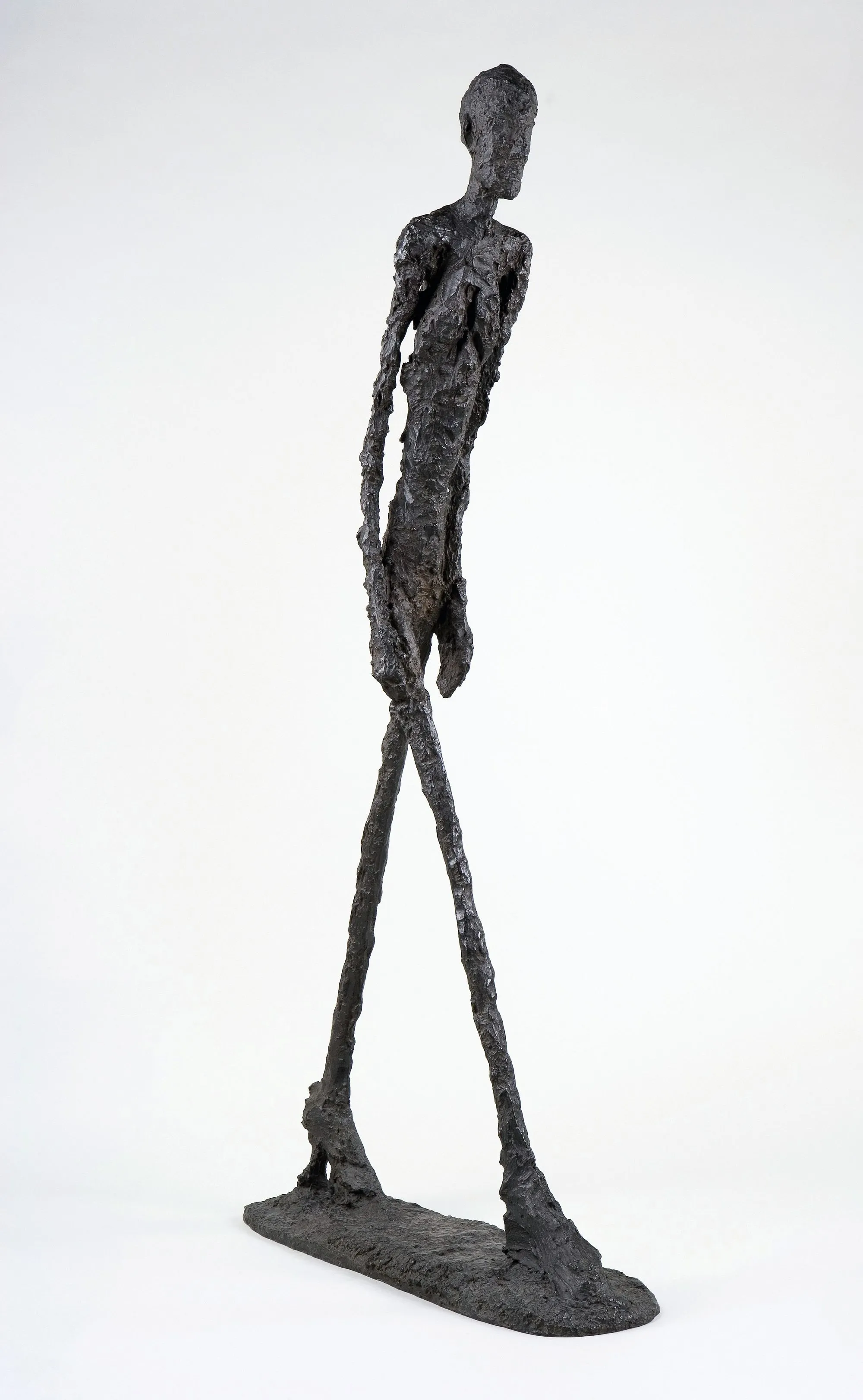Alberto Giacometti,
L'Homme qui marche, 1960,
bronze, 183 cm.
