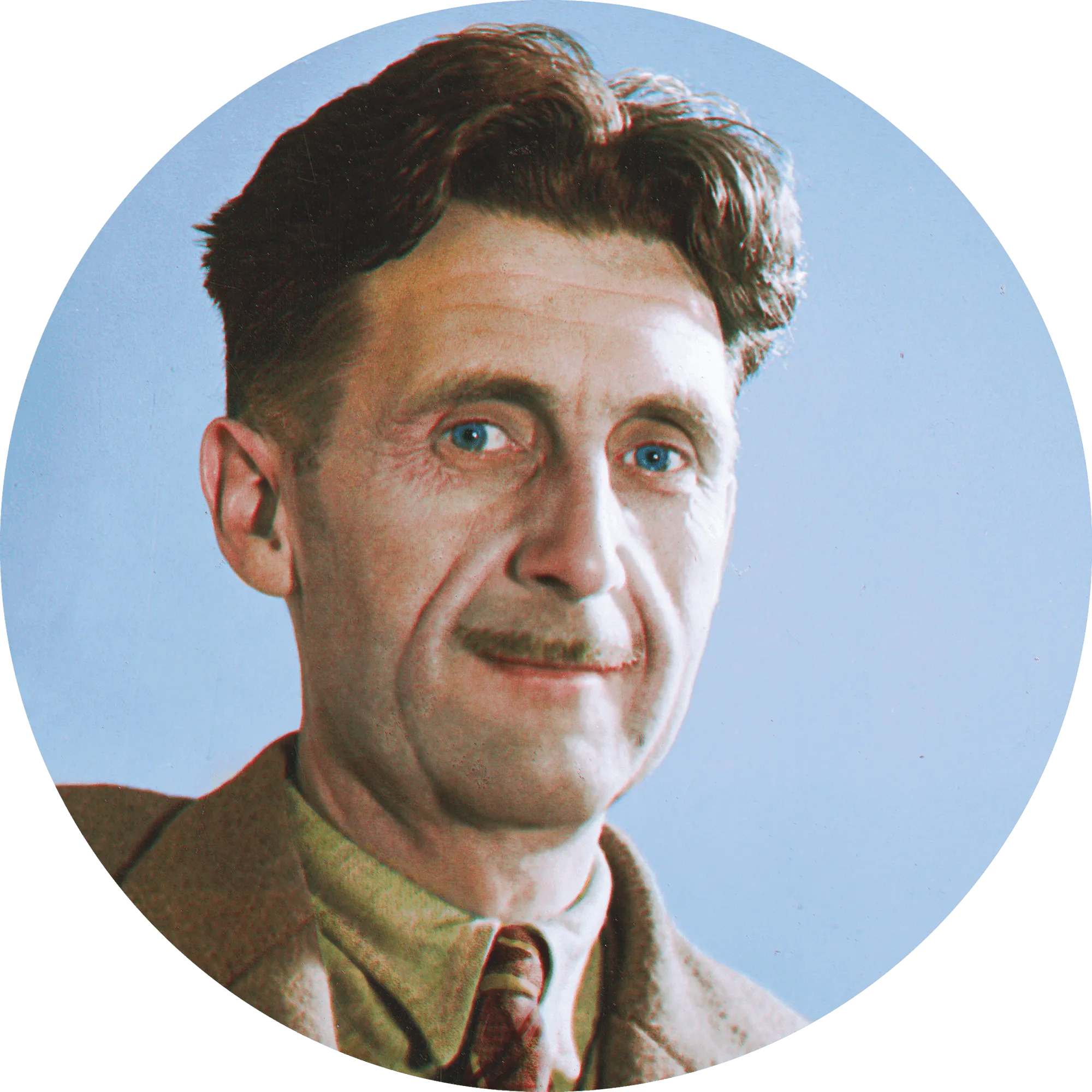 photo portrait George Orwell
