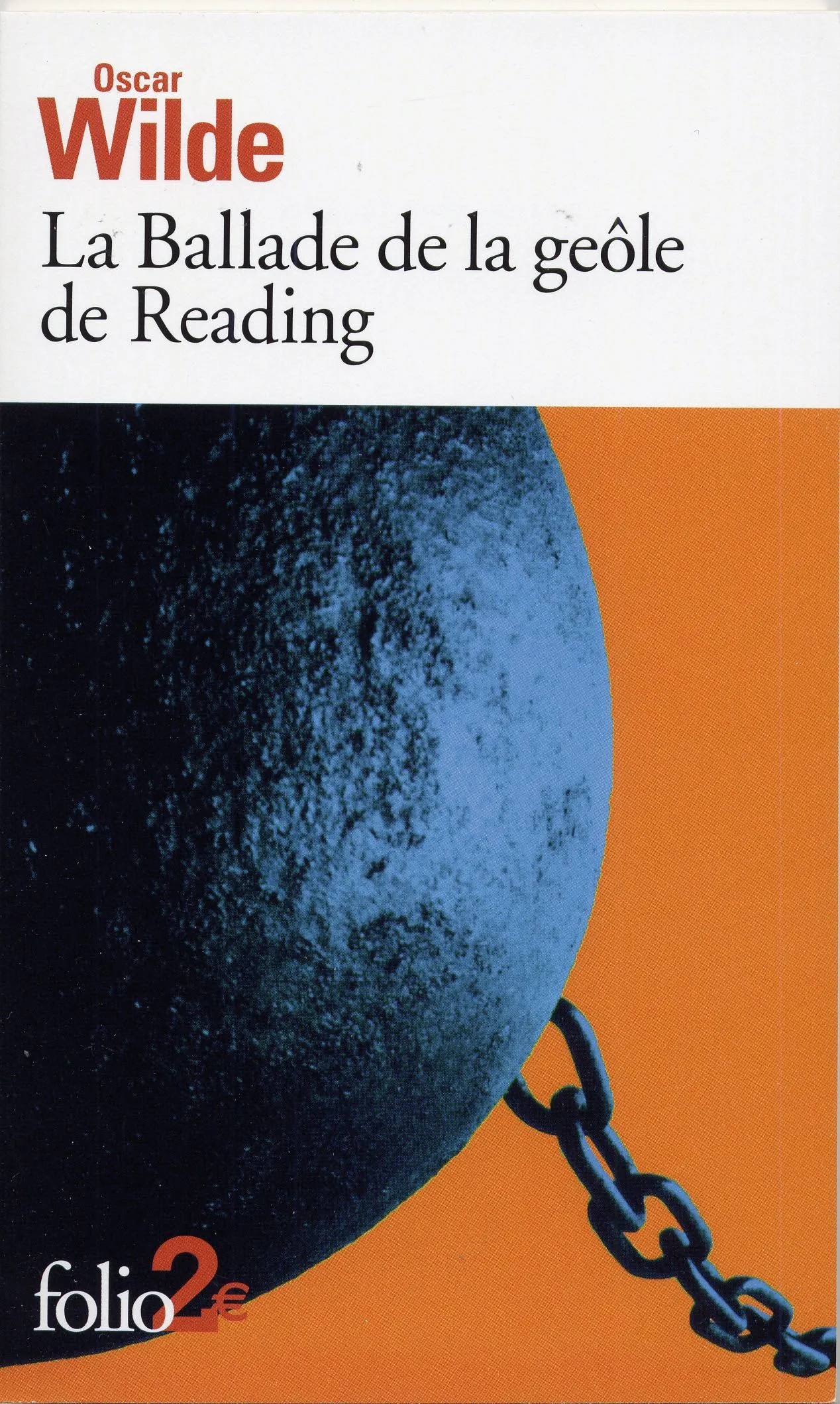 Oscar Wilde, La Ballade de la gêole de Reading, 1898, Éditions Gallimard, coll. Folio 