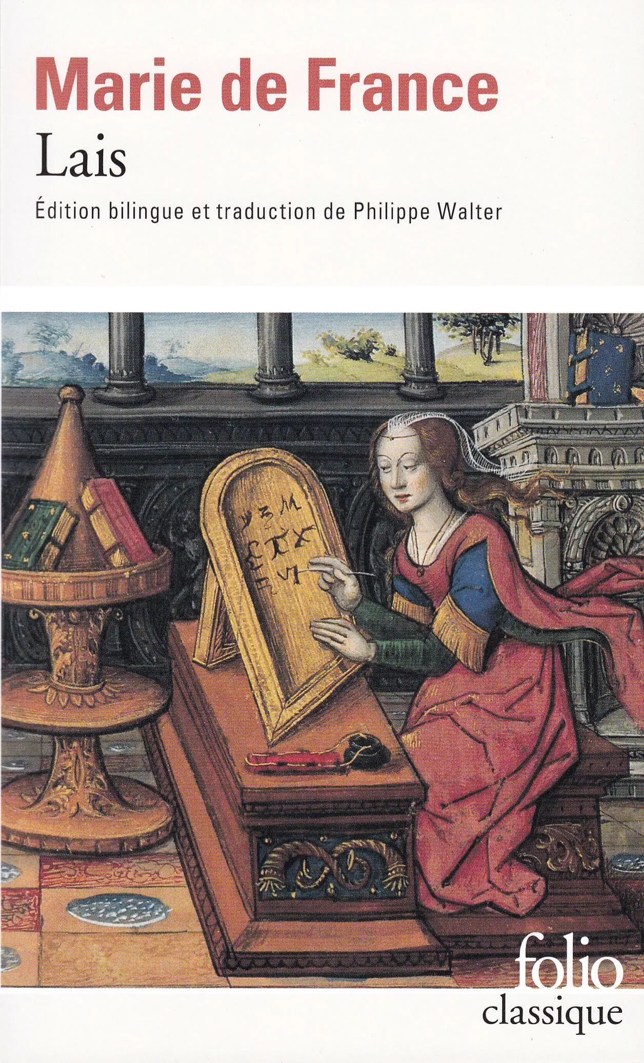Couverture Lais de Marie de France.
