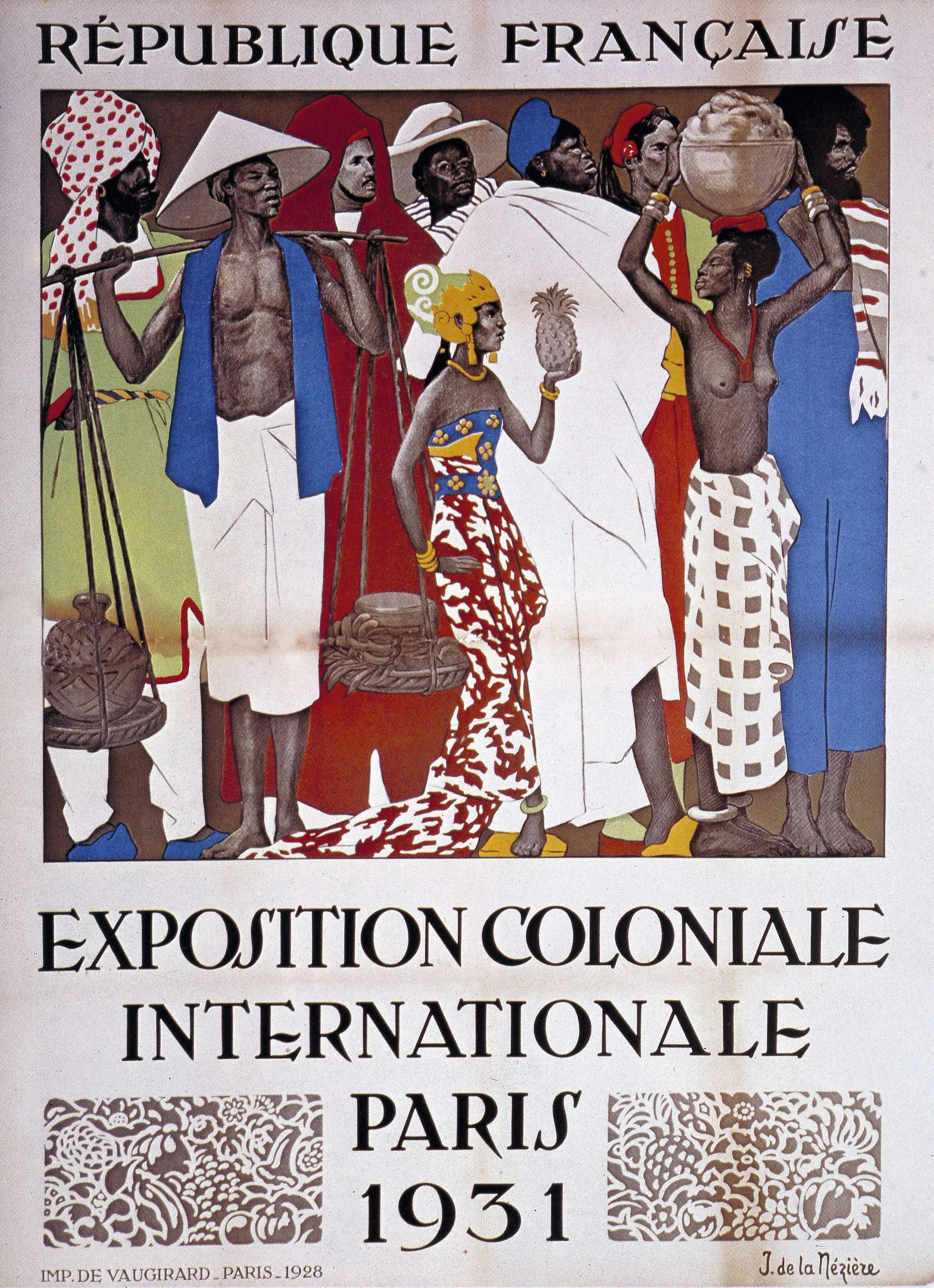 Affiche de l'exposition coloniale de Paris de 1931