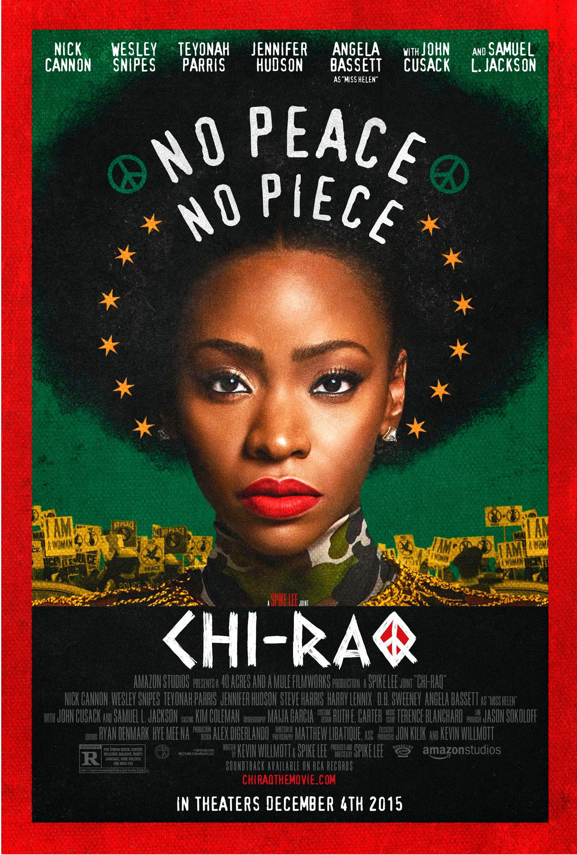 Affiche du film Chi-raq, réalisé par Spike Lee, 2015.