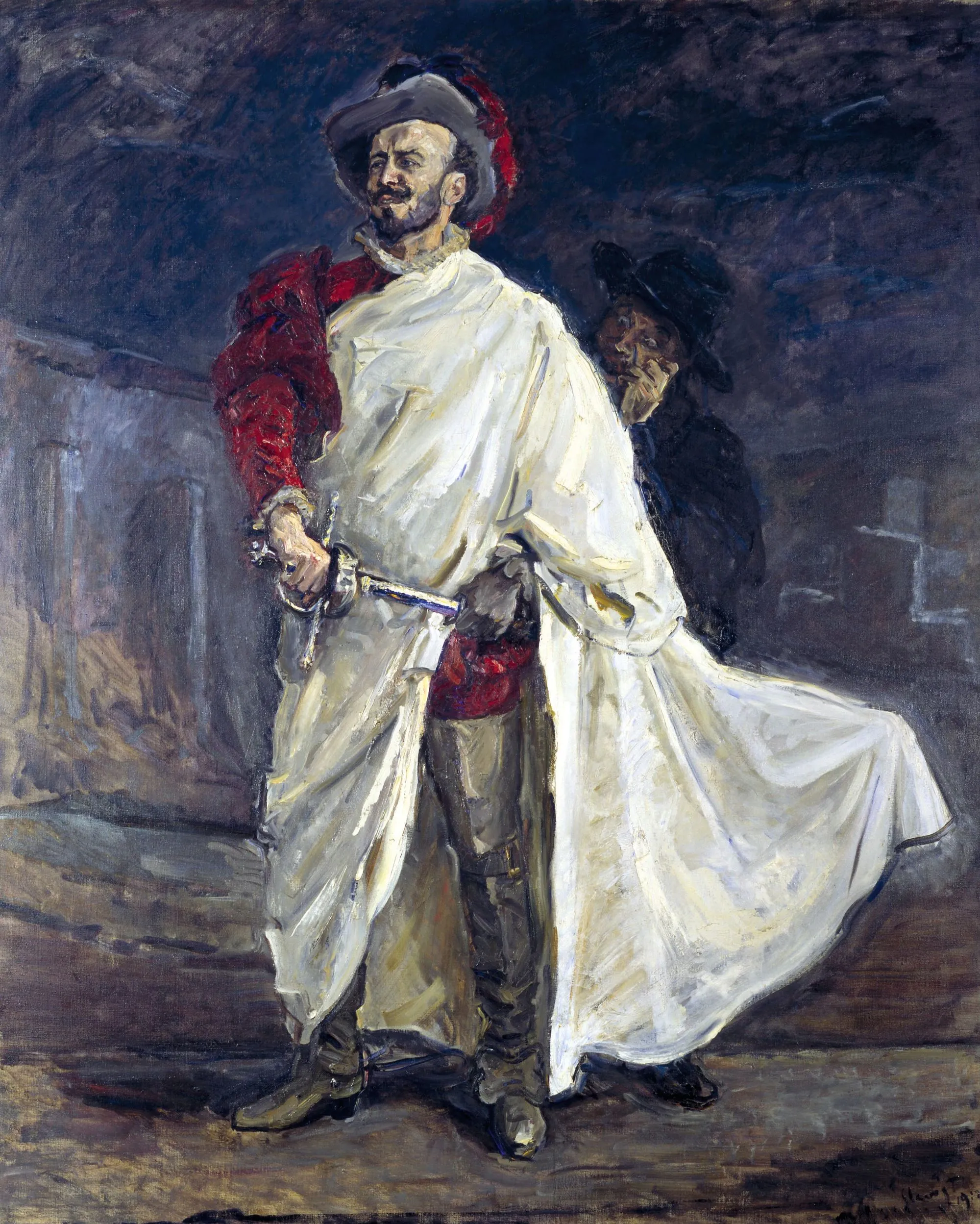 Max Slevogt, Portrait de Francisco d'Andrade dans le rôle titre de Don Giovanni, 1912, Alte Nationalgalerie, Berlin.